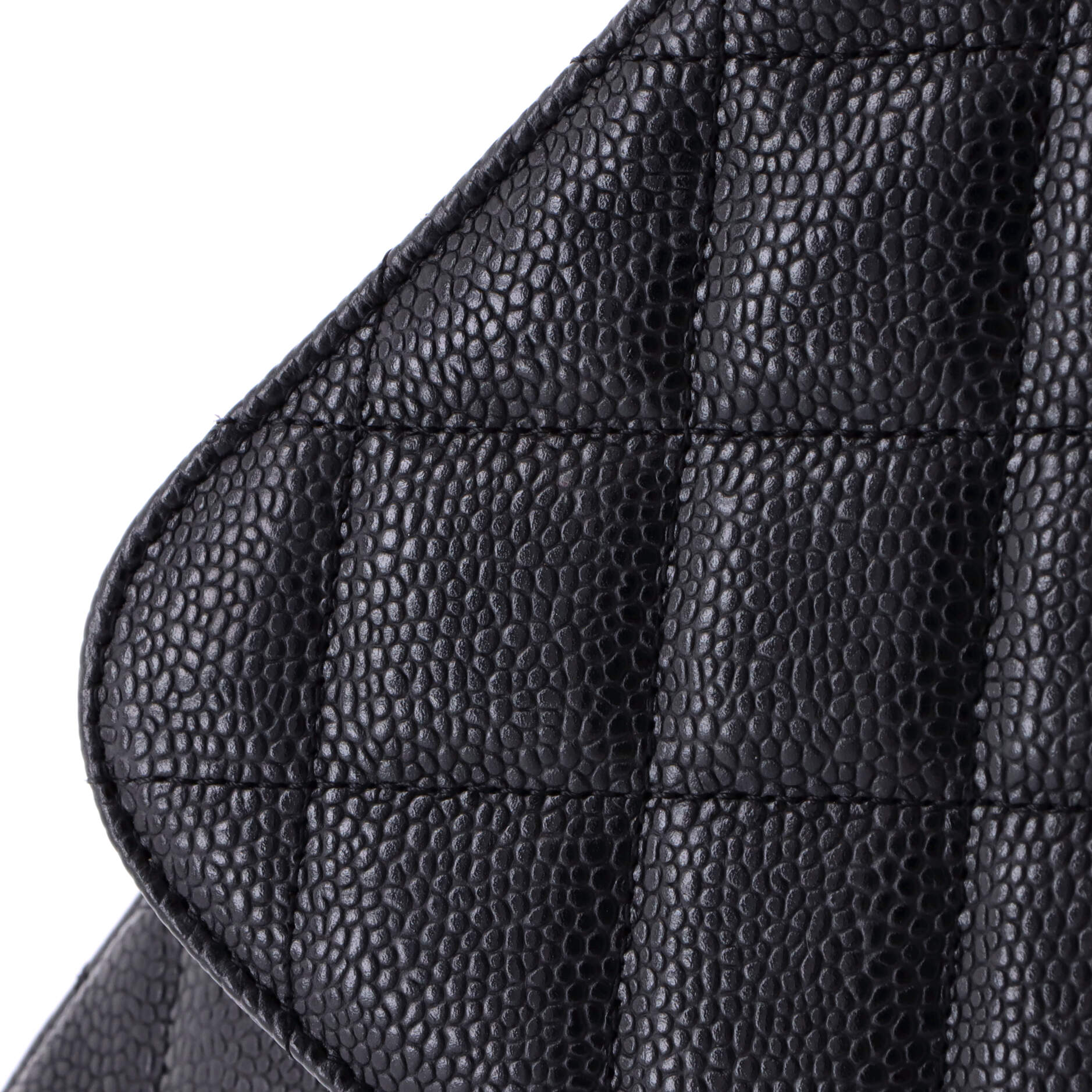 Classic Double Flap Bag Quilted Caviar Jumbo - Image 7