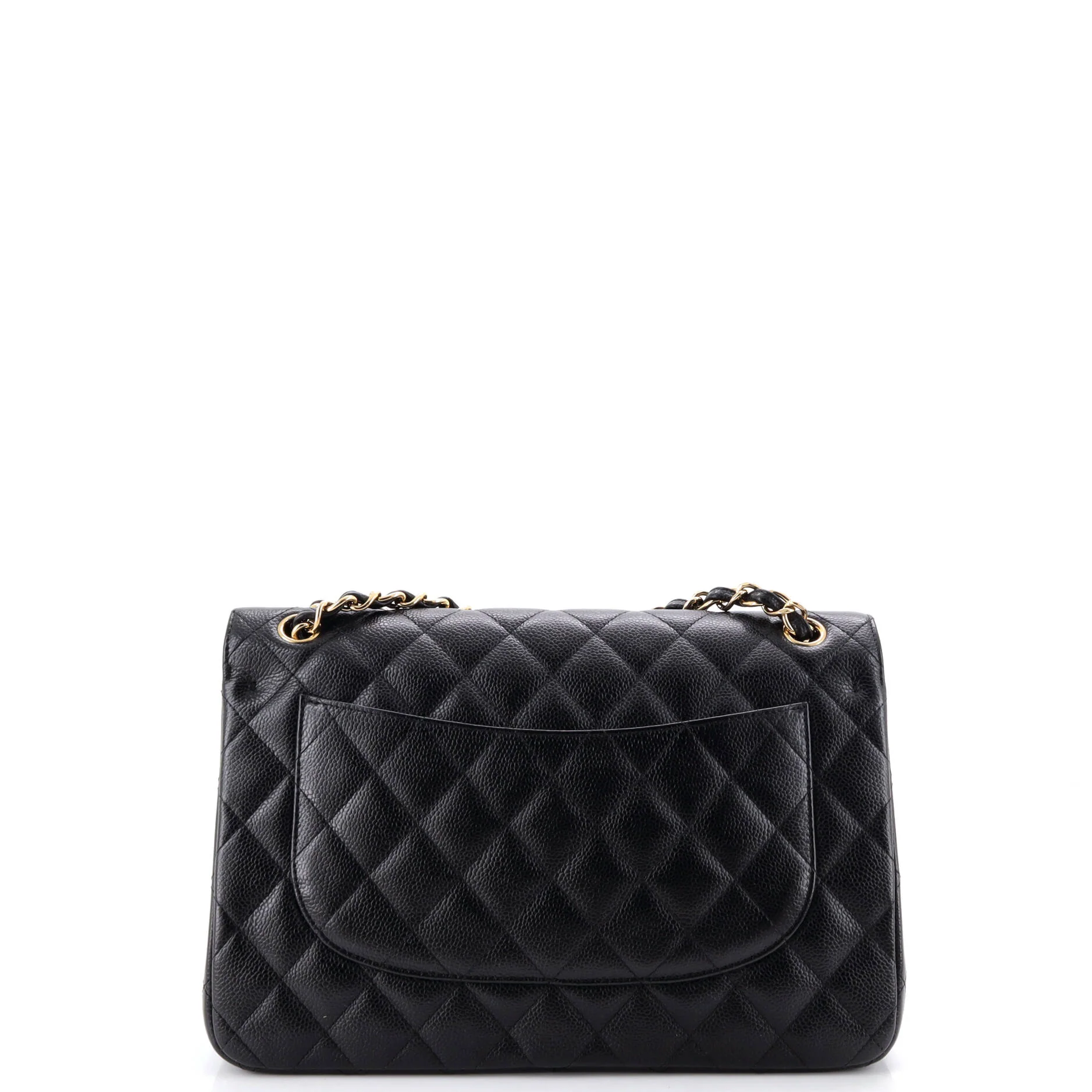 Classic Double Flap Bag Quilted Caviar Jumbo - Image 3