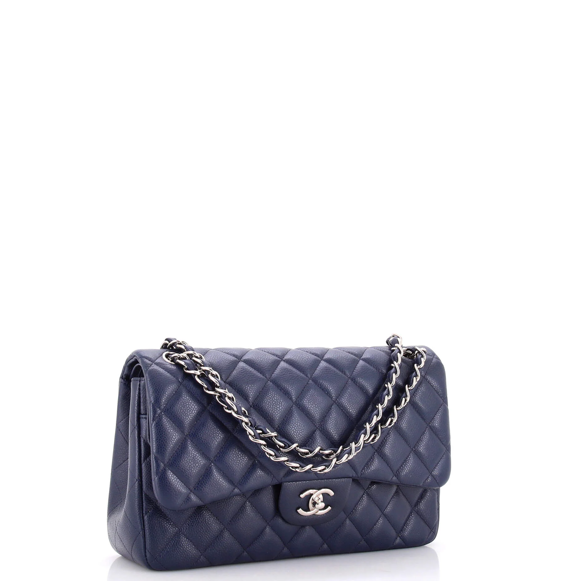 Classic Double Flap Bag Quilted Caviar Jumbo - Image 2
