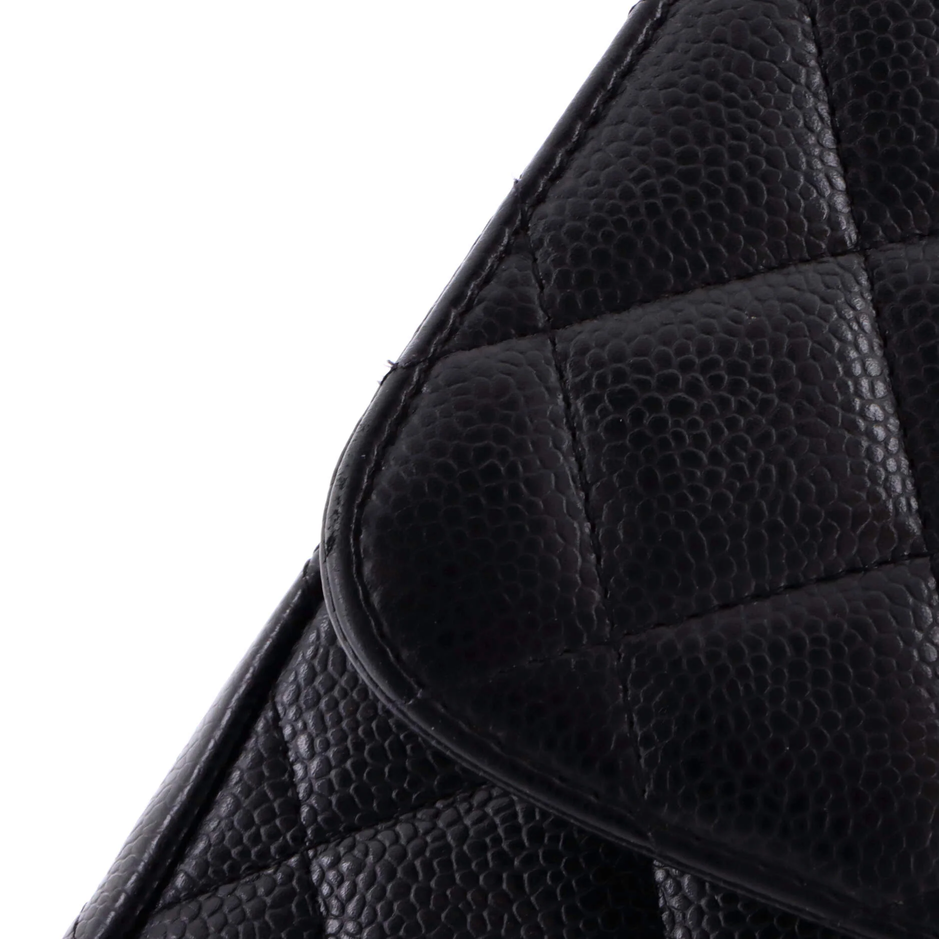 Classic Double Flap Bag Quilted Caviar Jumbo - Image 6
