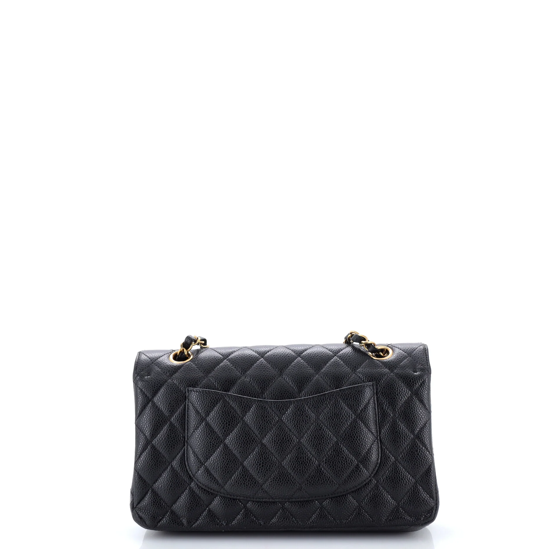 Classic Double Flap Bag Quilted Caviar Medium - Image 3