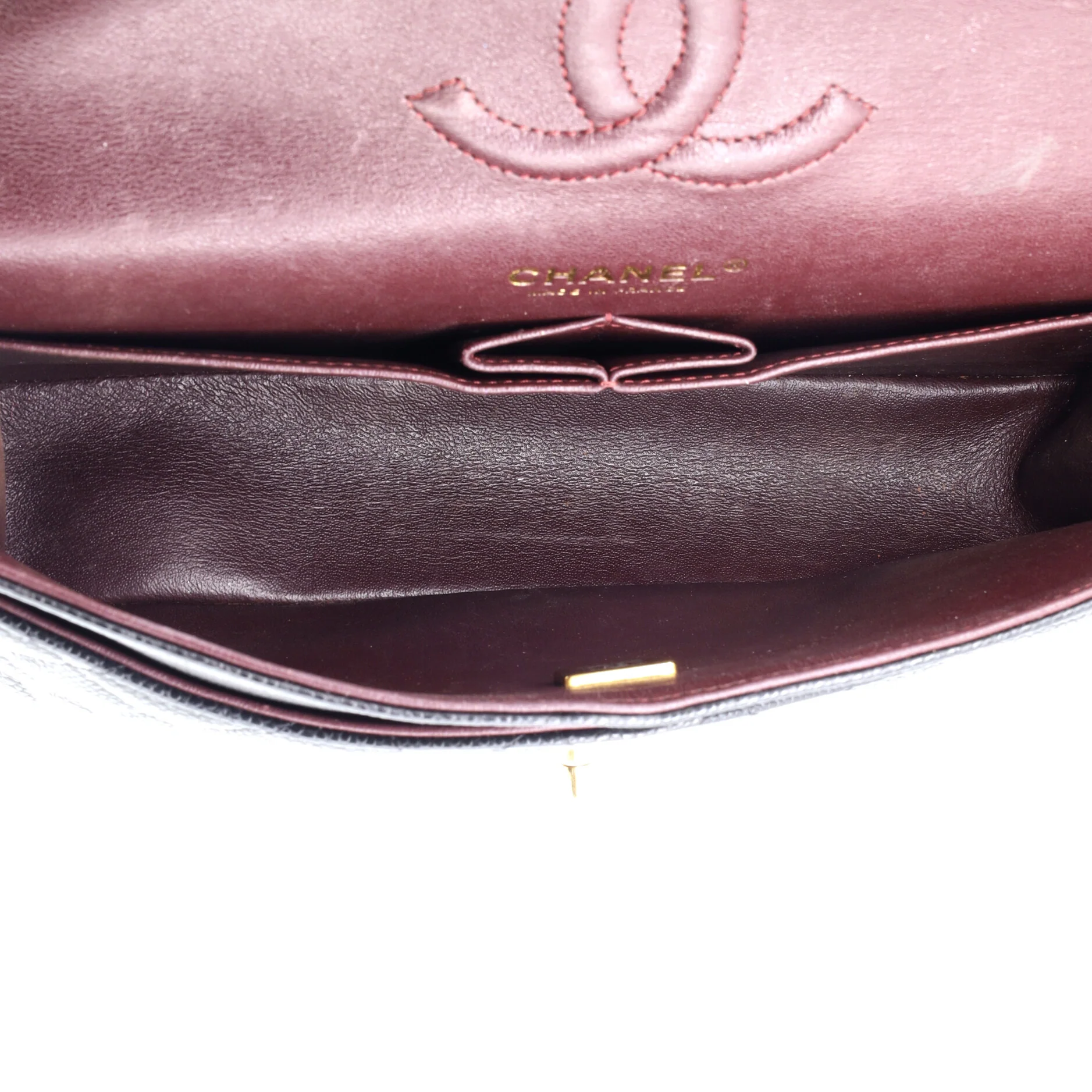 Classic Double Flap Bag Quilted Caviar Medium - Image 5