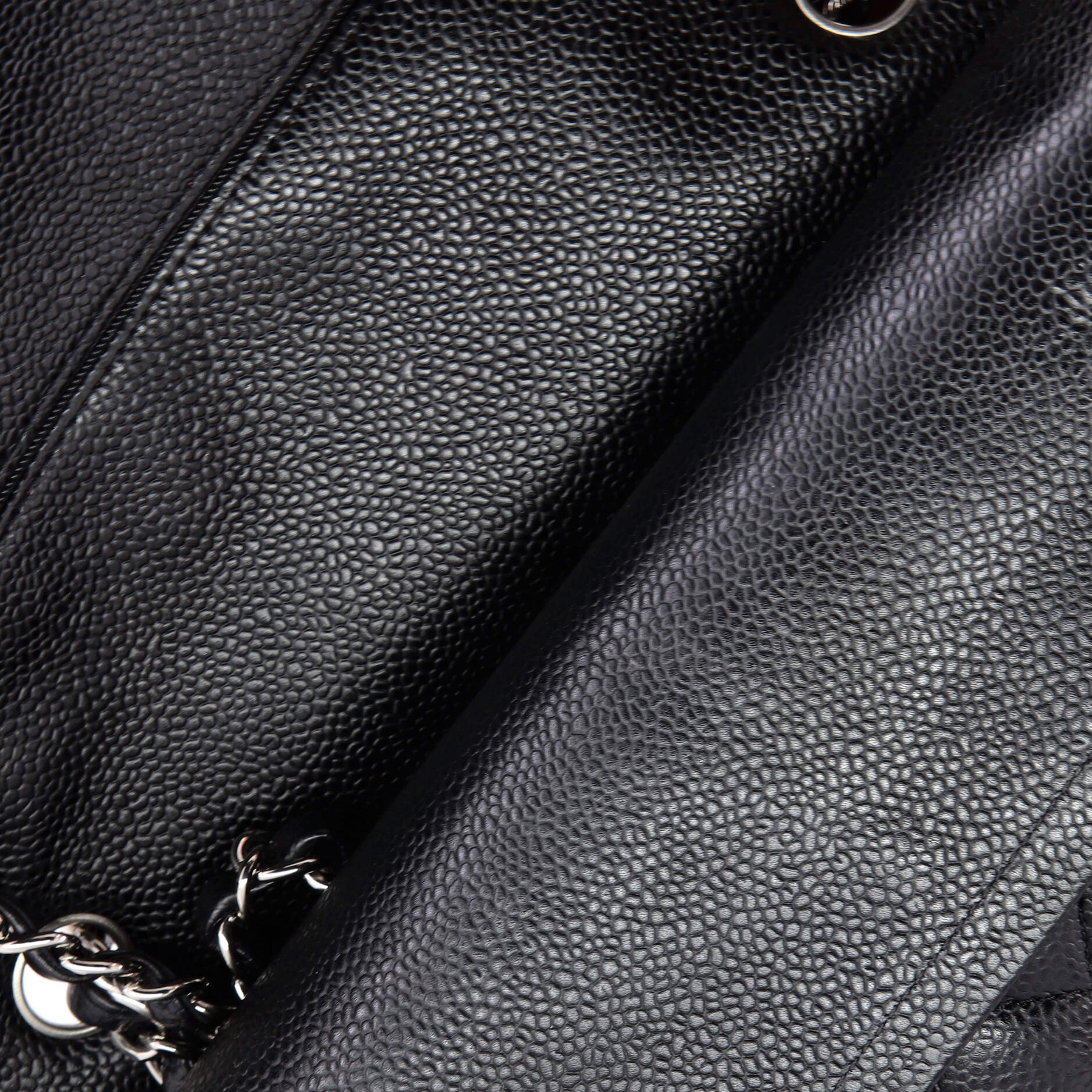 Classic Double Flap Bag Quilted Caviar Medium - Image 8