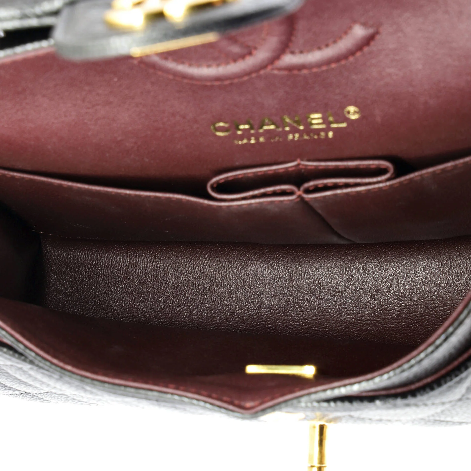 Classic Double Flap Bag Quilted Caviar Small - Image 5
