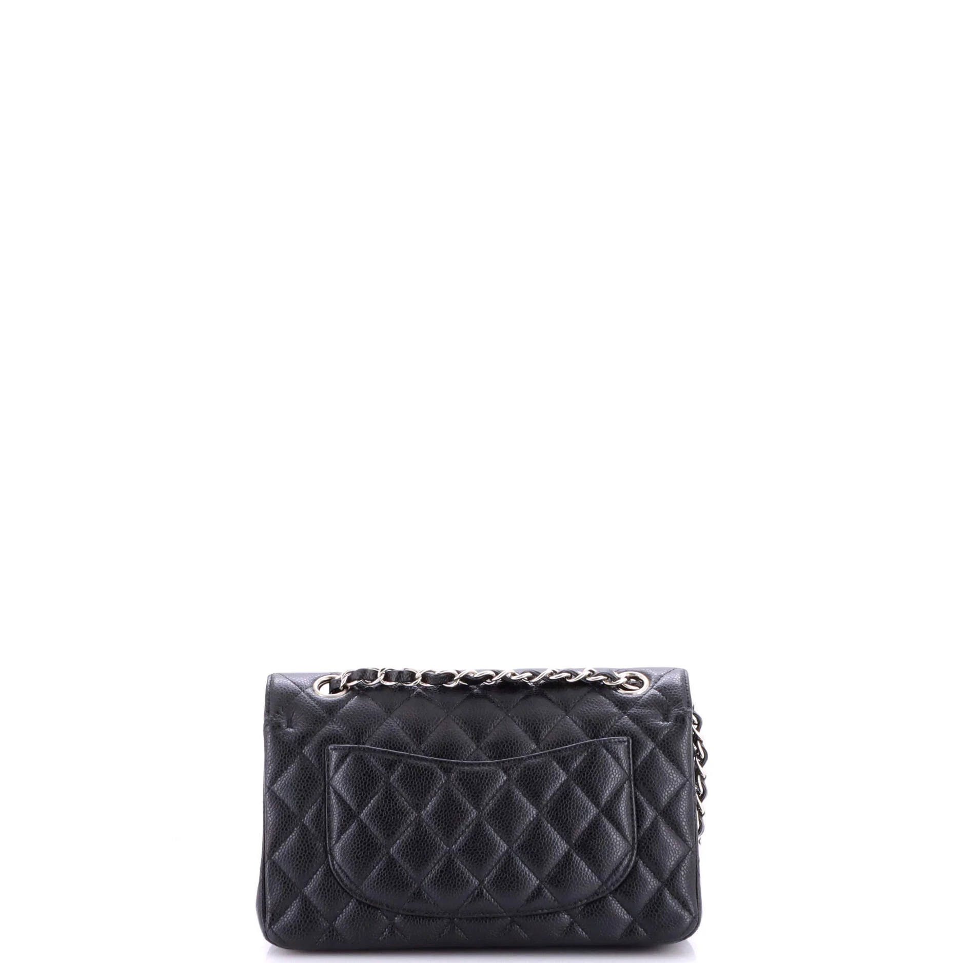 Classic Double Flap Bag Quilted Caviar Small - Image 3