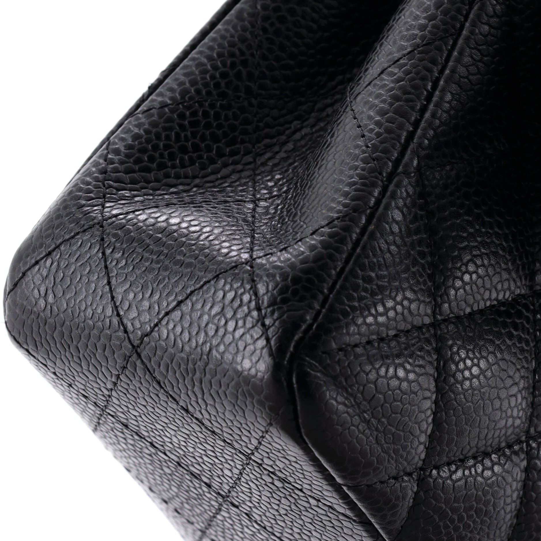 Classic Double Flap Bag Quilted Caviar Small - Image 6