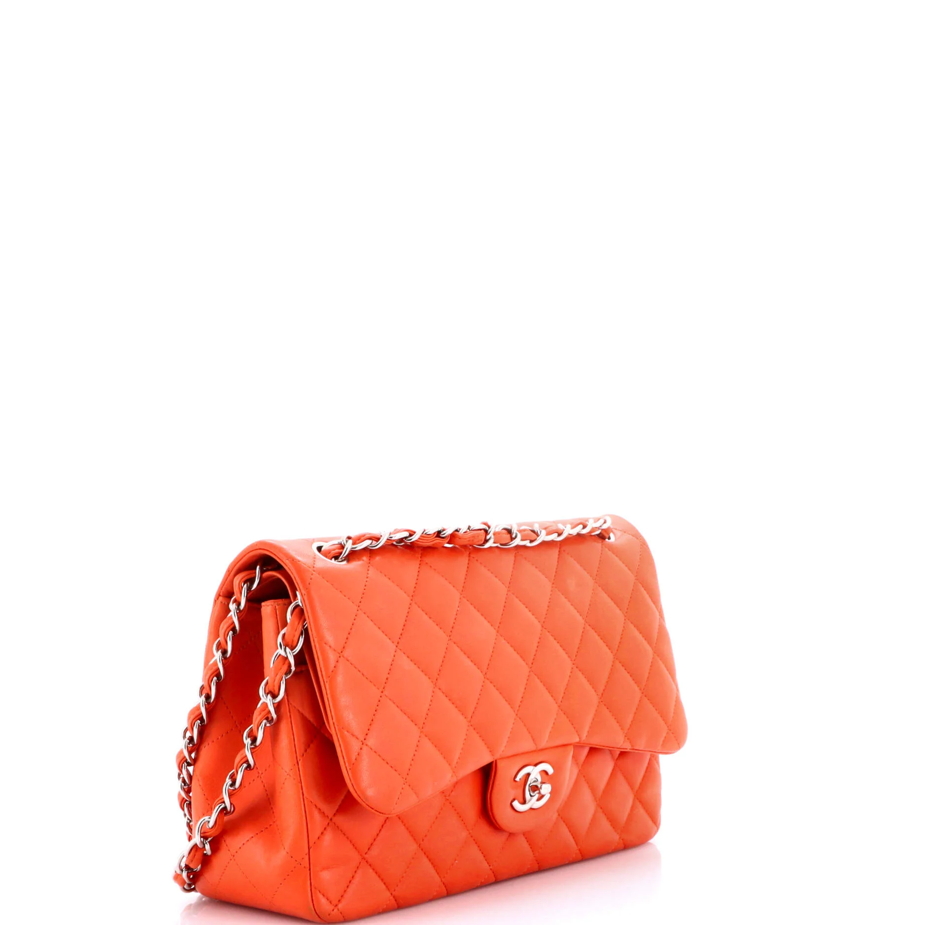 Classic Double Flap Bag Quilted Lambskin Jumbo - Image 3