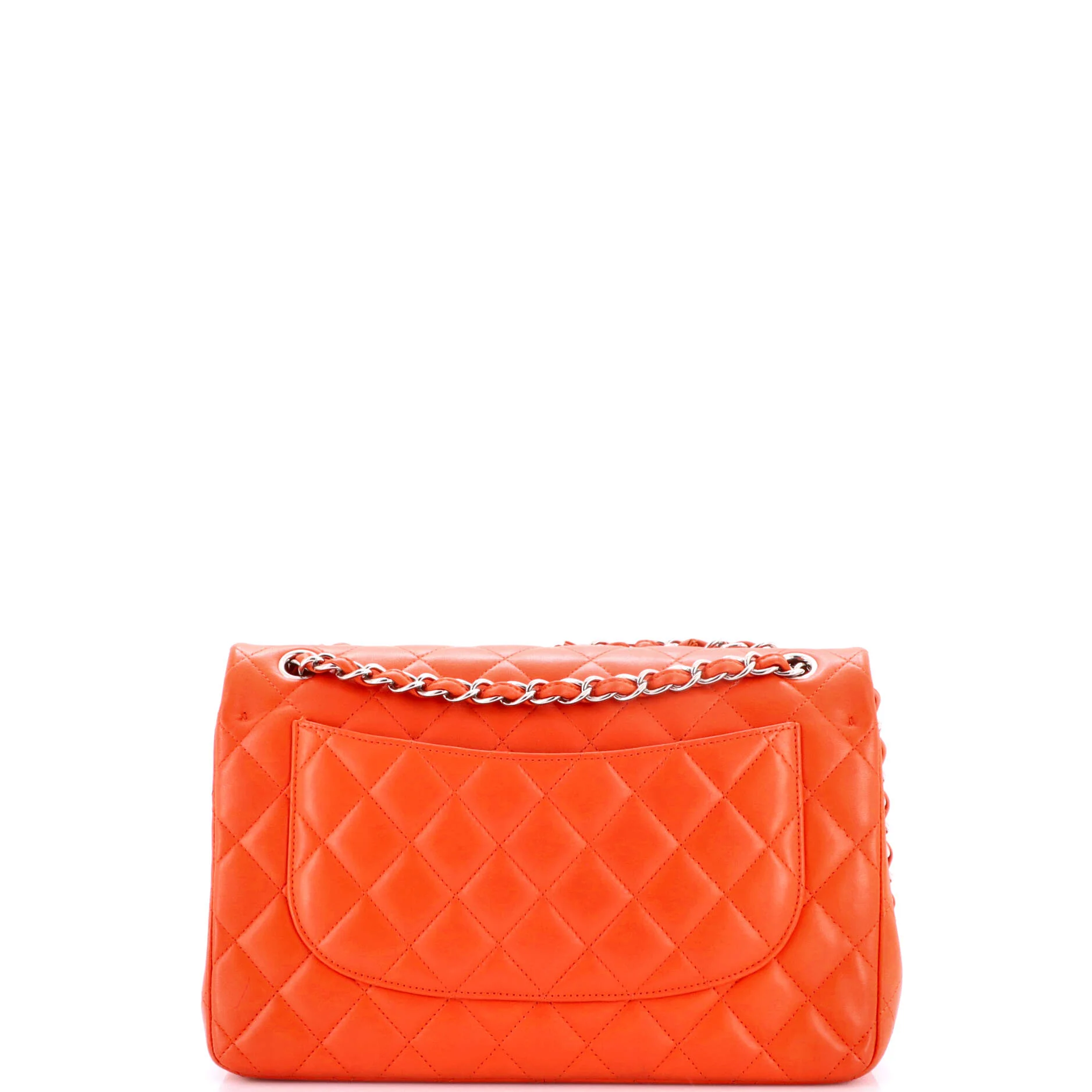 Classic Double Flap Bag Quilted Lambskin Jumbo - Image 4