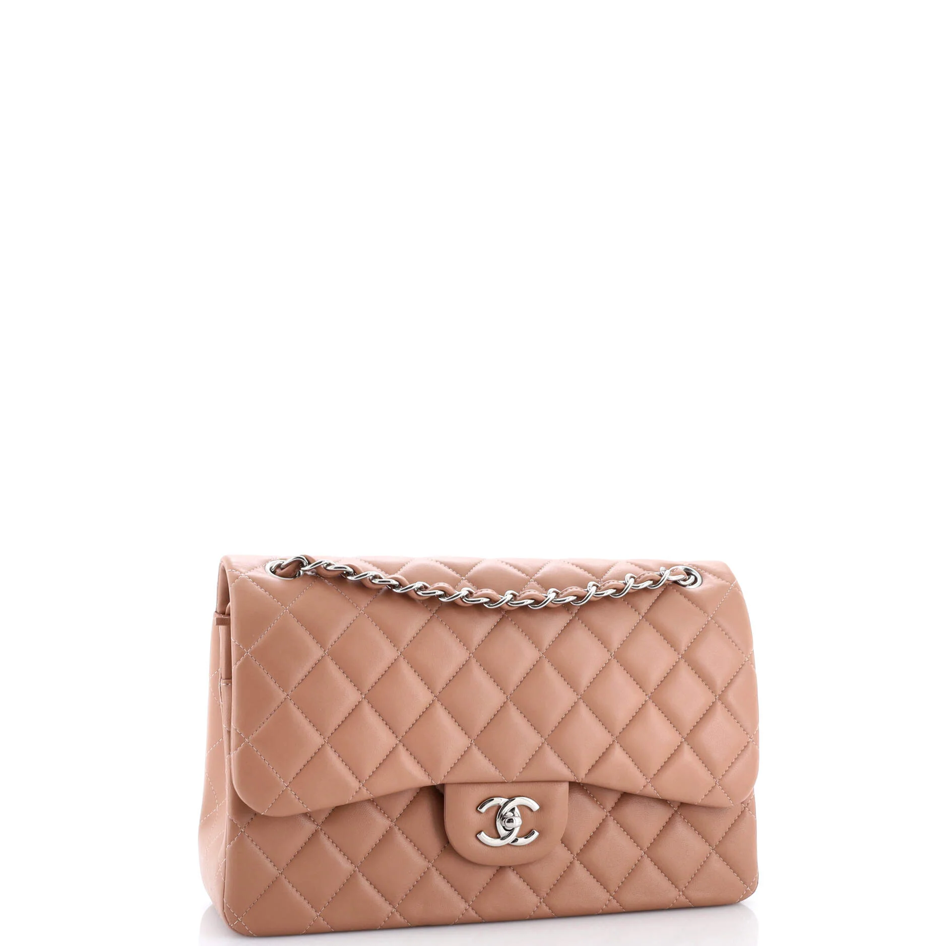 Classic Double Flap Bag Quilted Lambskin Jumbo - Image 3