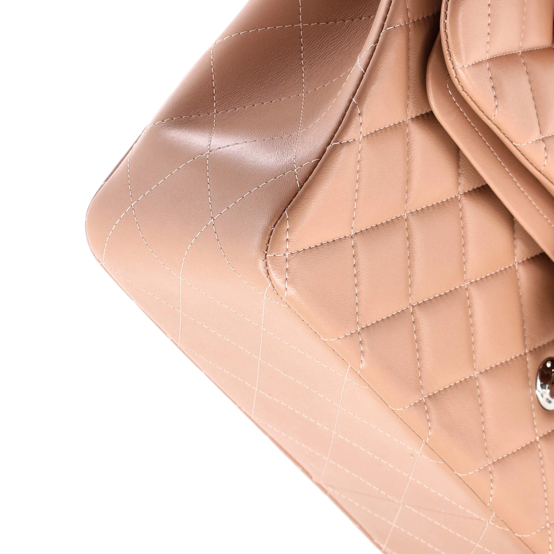 Classic Double Flap Bag Quilted Lambskin Jumbo - Image 7