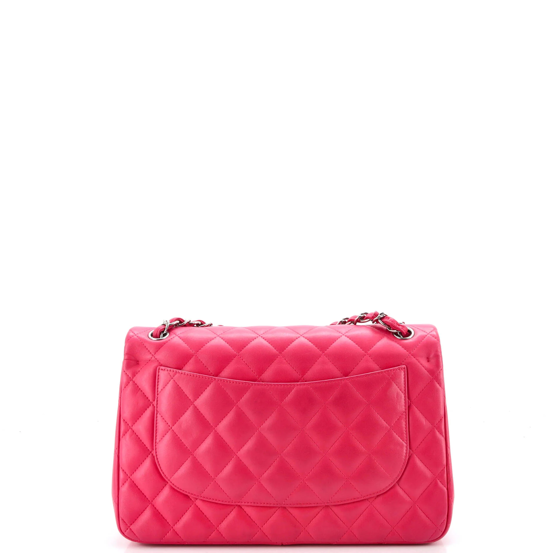 Classic Double Flap Bag Quilted Lambskin Jumbo - Image 4