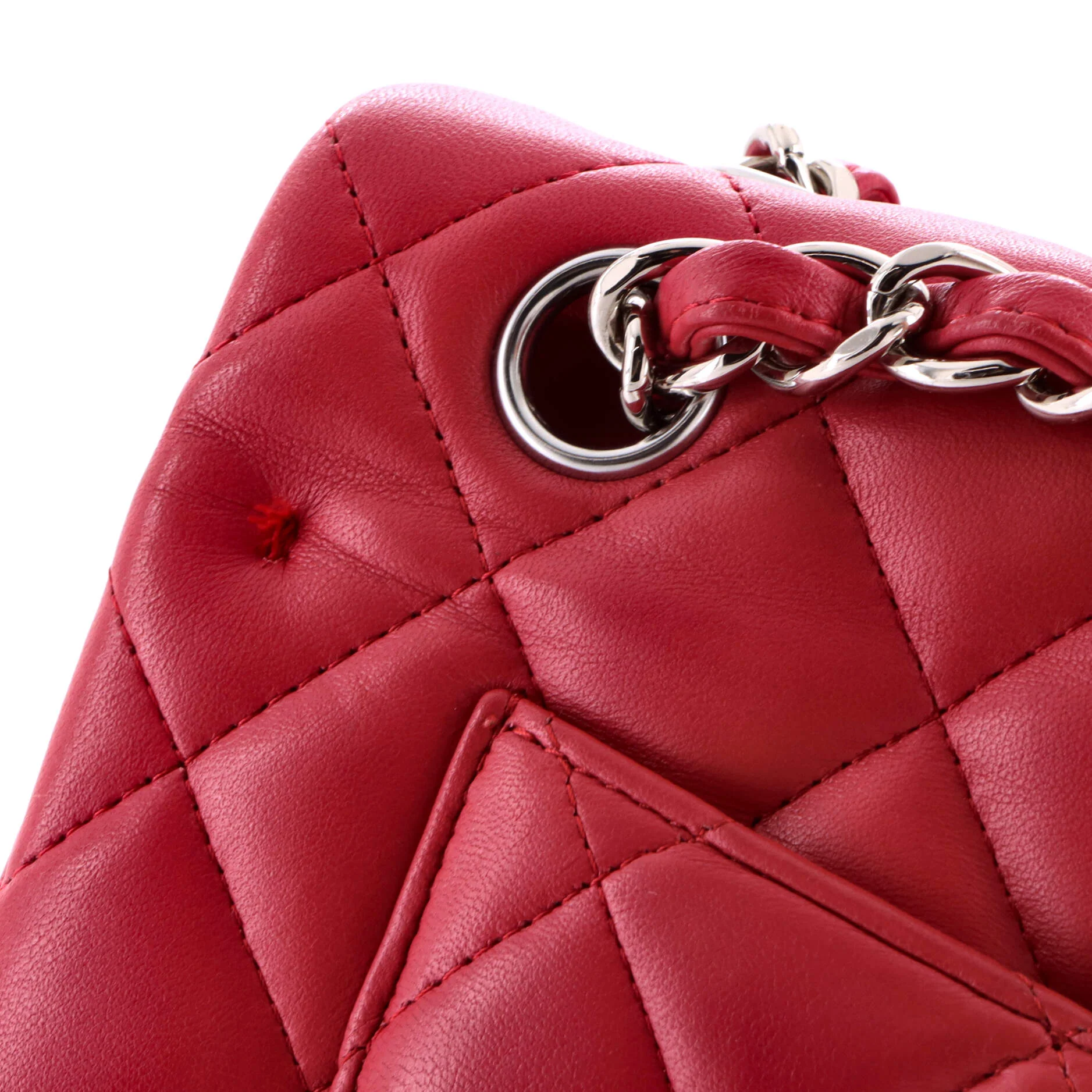 Classic Double Flap Bag Quilted Lambskin Jumbo - Image 7