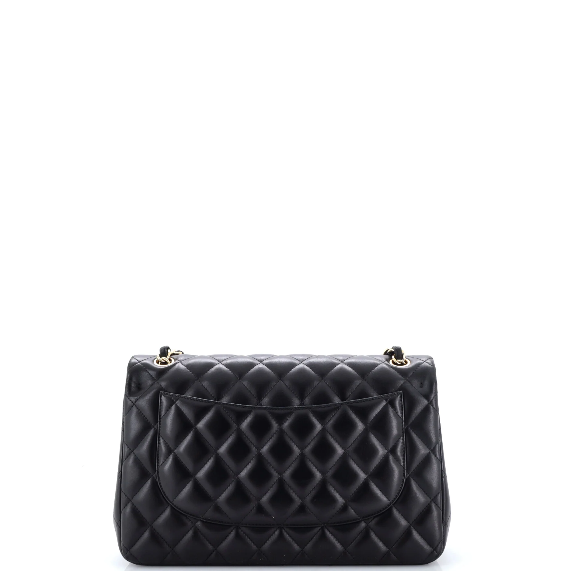 Classic Double Flap Bag Quilted Lambskin Jumbo - Image 3