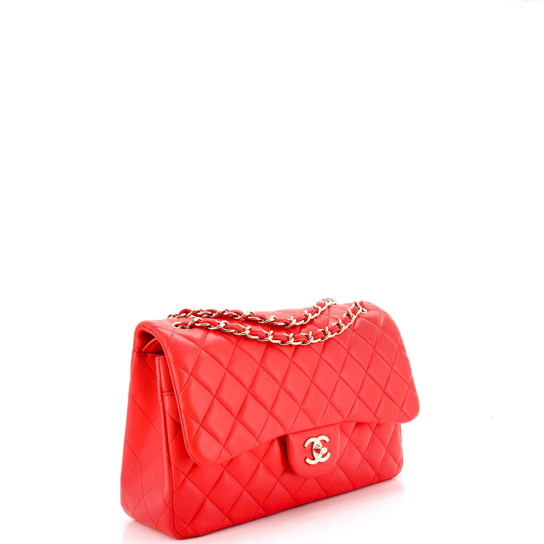 Classic Double Flap Bag Quilted Lambskin Jumbo - Image 3