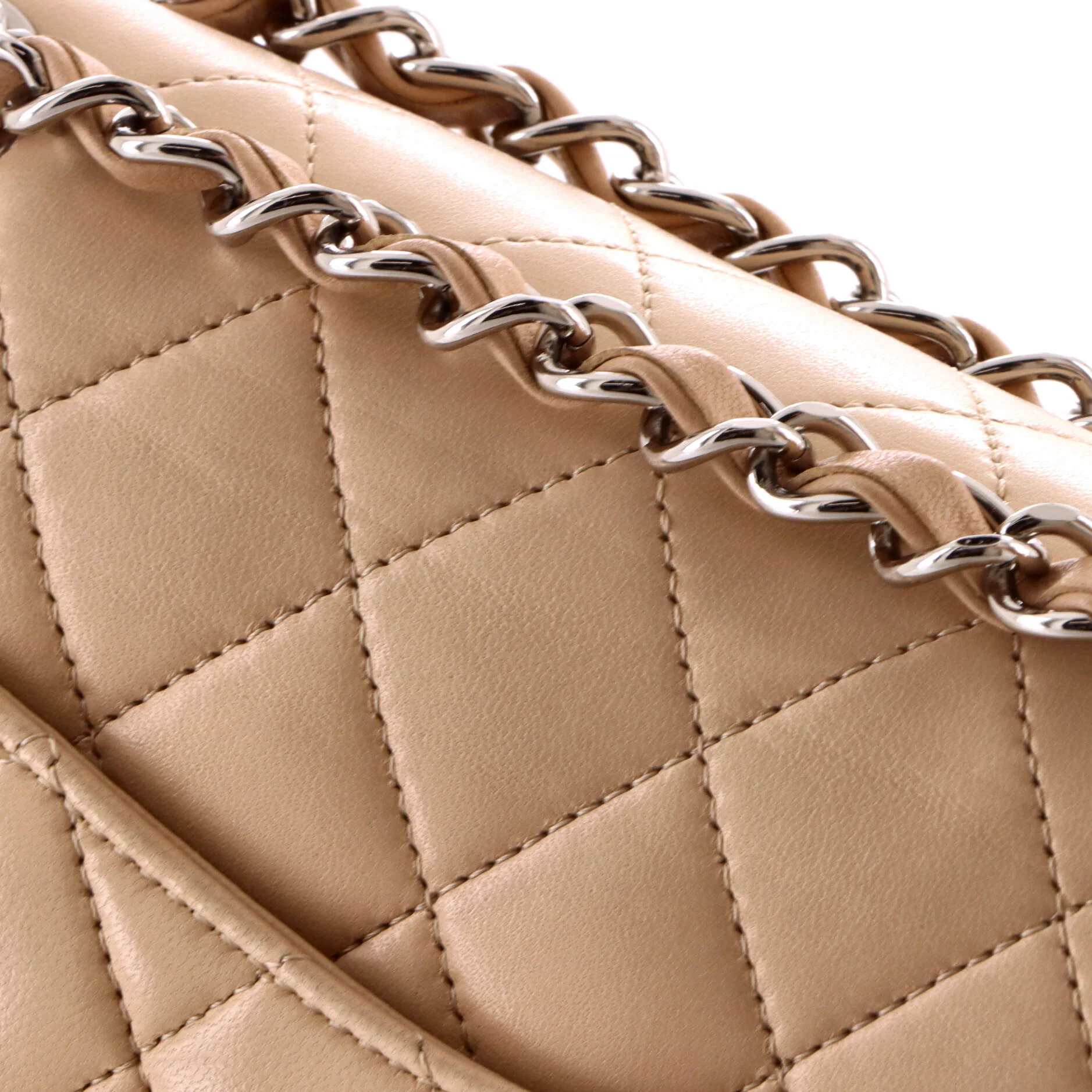 Classic Double Flap Bag Quilted Lambskin Medium - Image 8