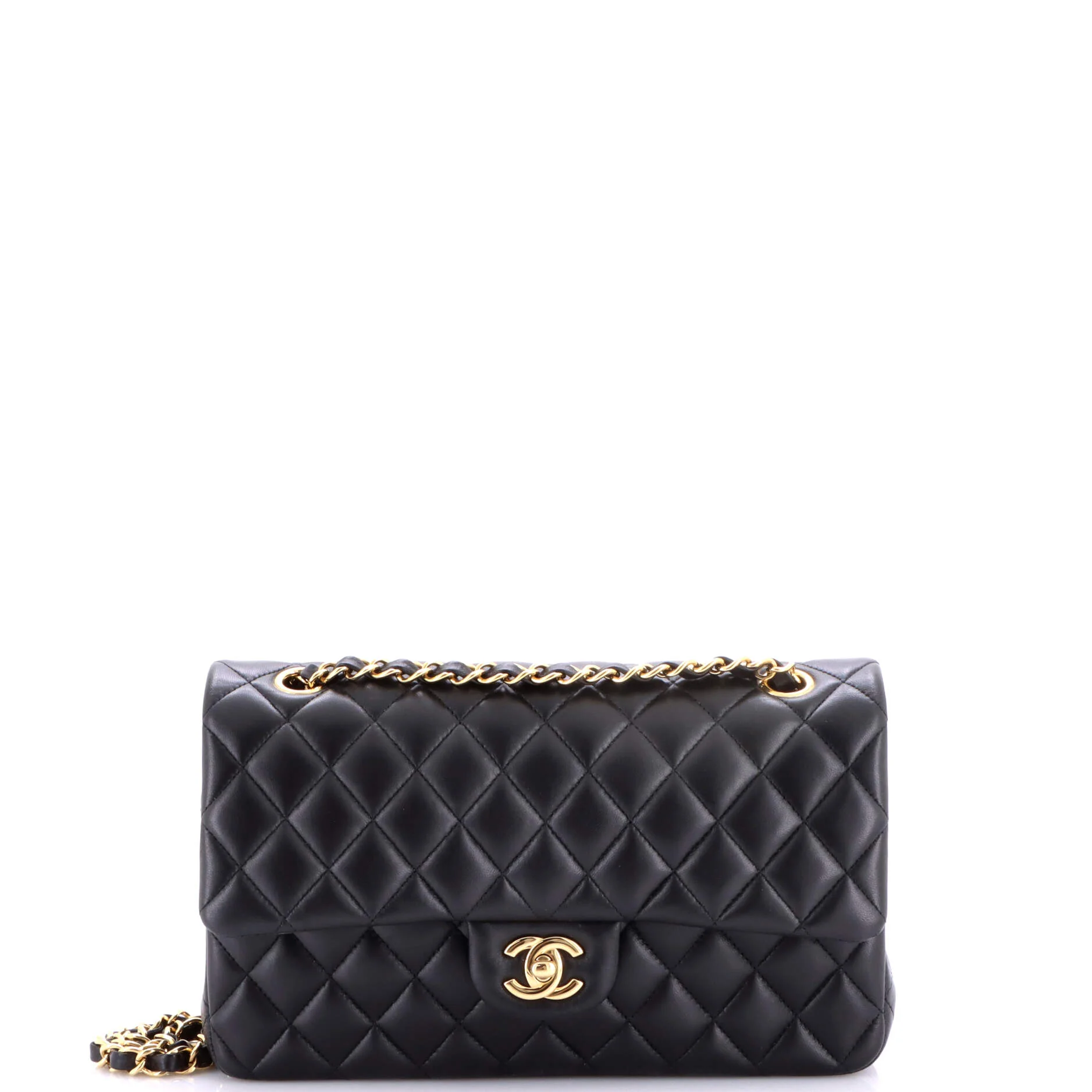 Classic Double Flap Bag Quilted Lambskin Medium