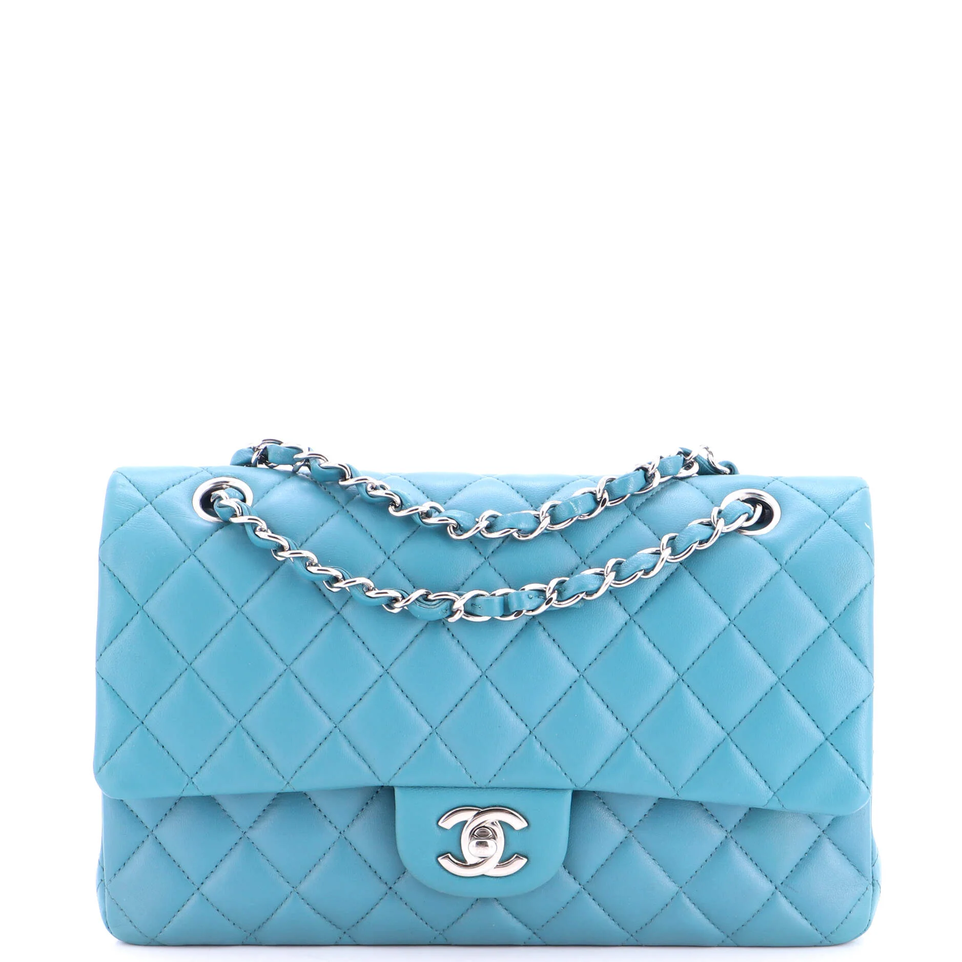 Classic Double Flap Bag Quilted Lambskin Medium