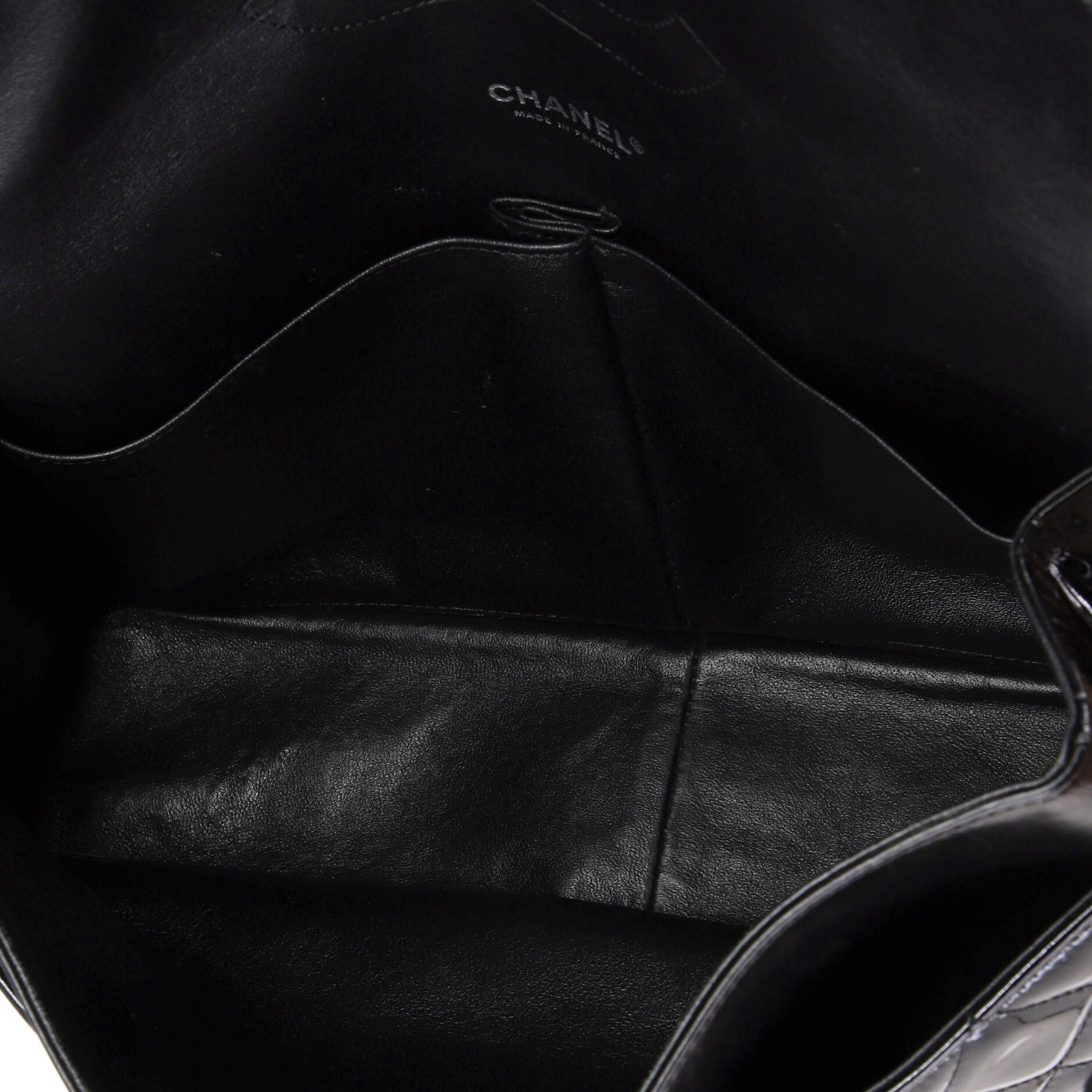 Classic Double Flap Bag Quilted Patent Maxi - Image 5