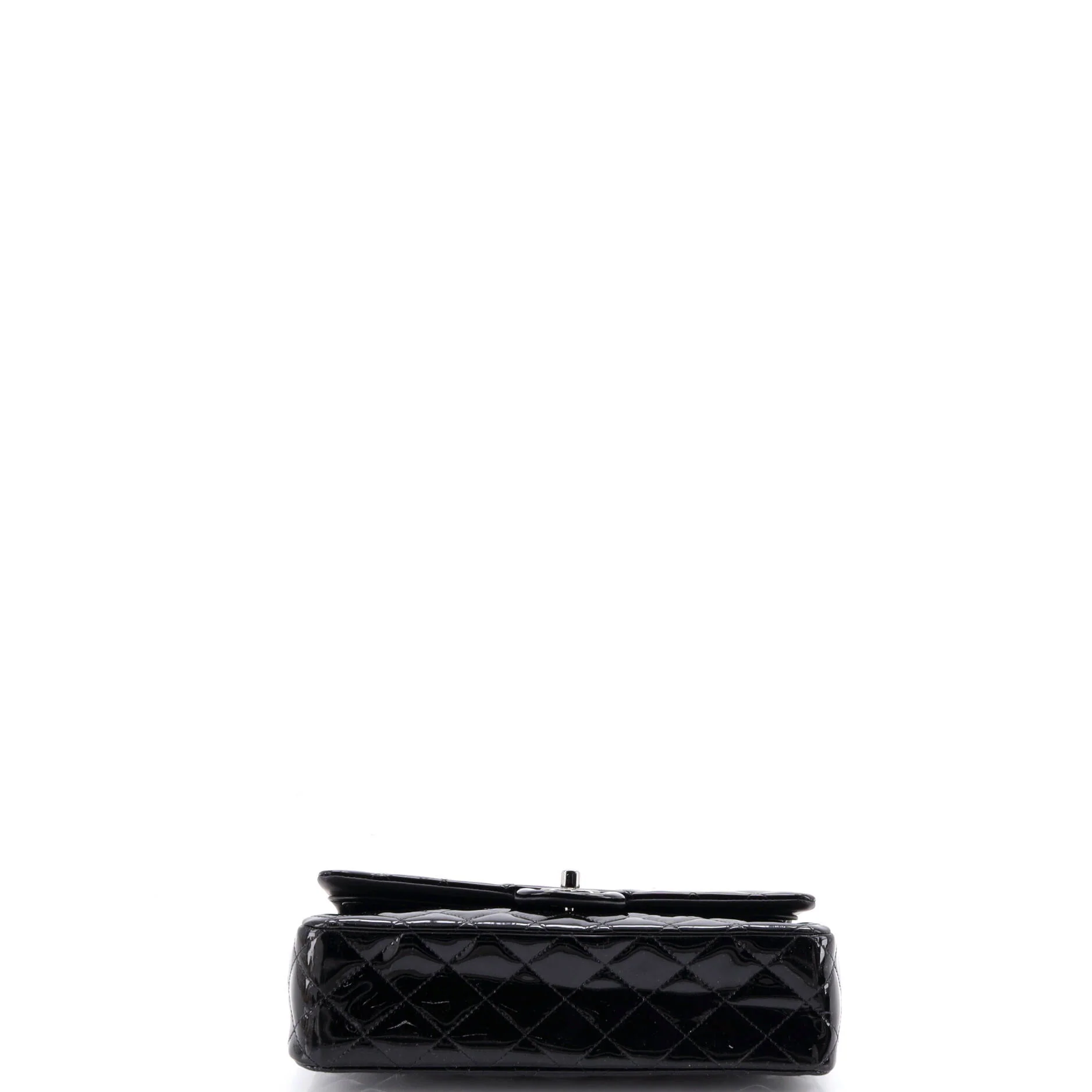 Classic Double Flap Bag Quilted Patent Medium - Image 5