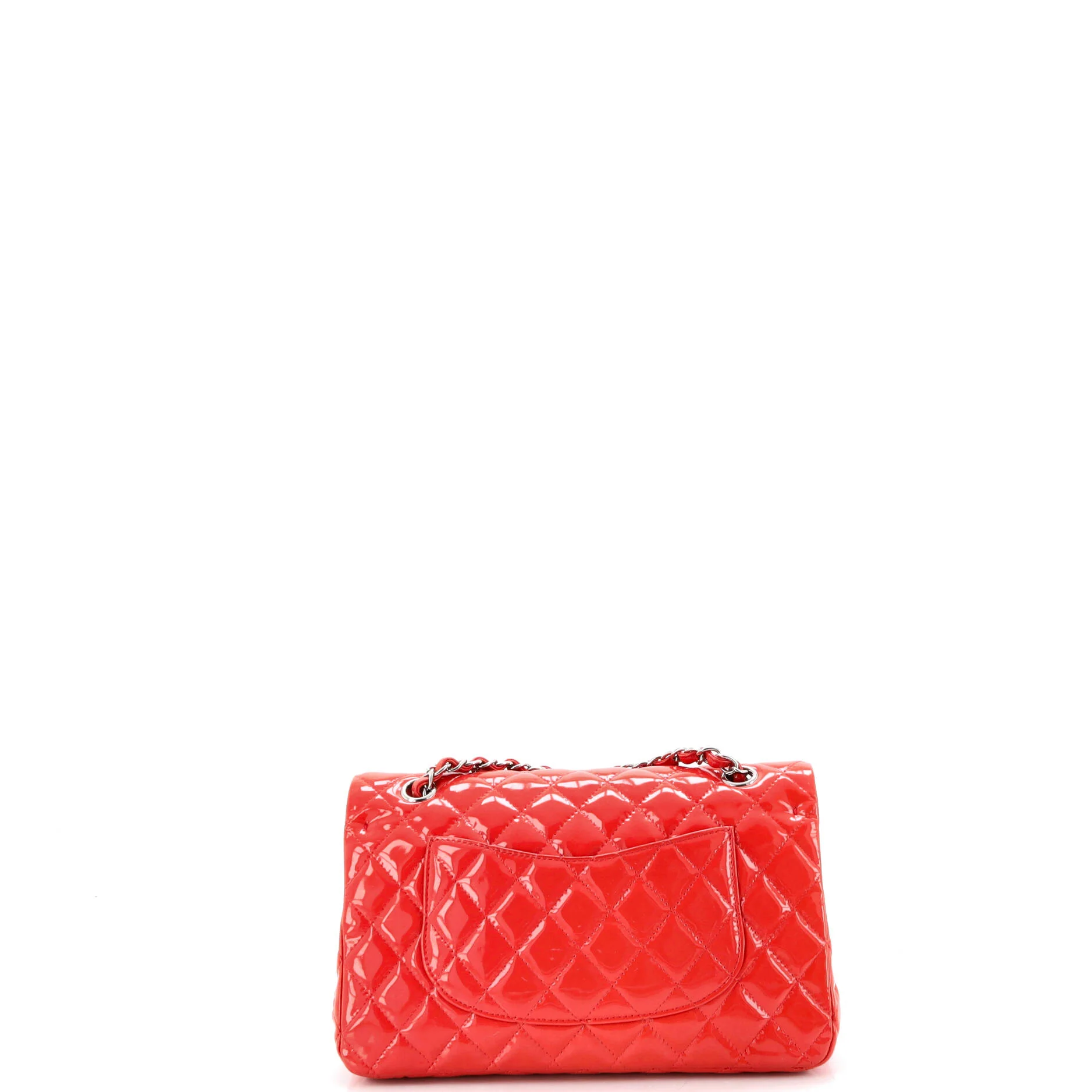 Classic Double Flap Bag Quilted Patent Medium - Image 3