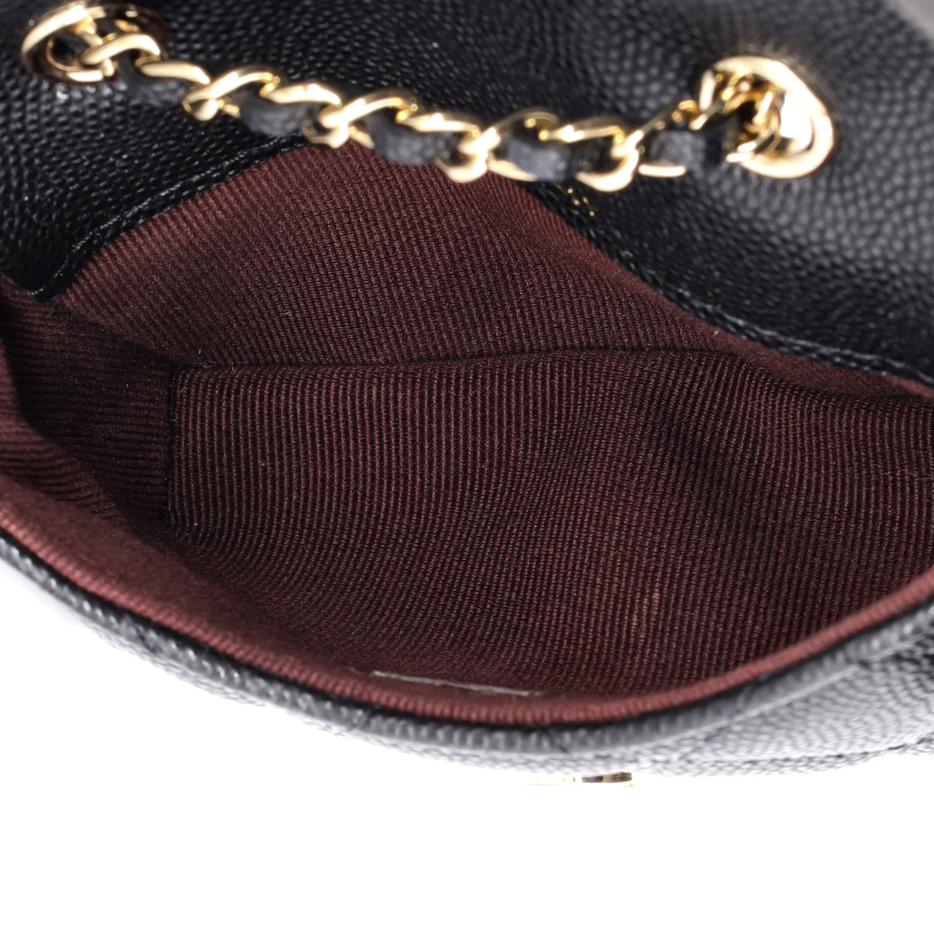 Classic Flap Chain Belt Bag Quilted Caviar Mini - Image 5