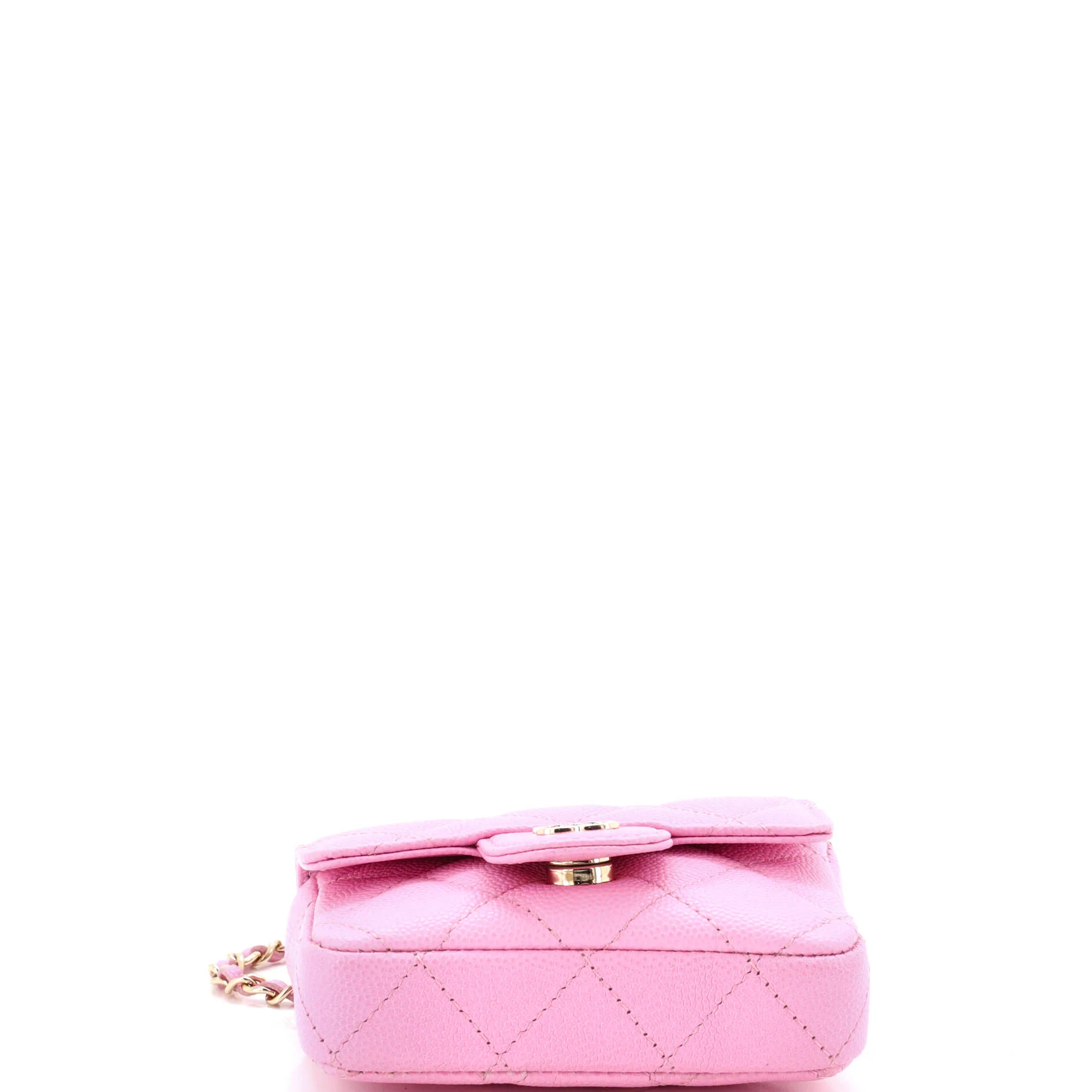 Classic Flap Chain Belt Bag Quilted Caviar Mini - Image 4