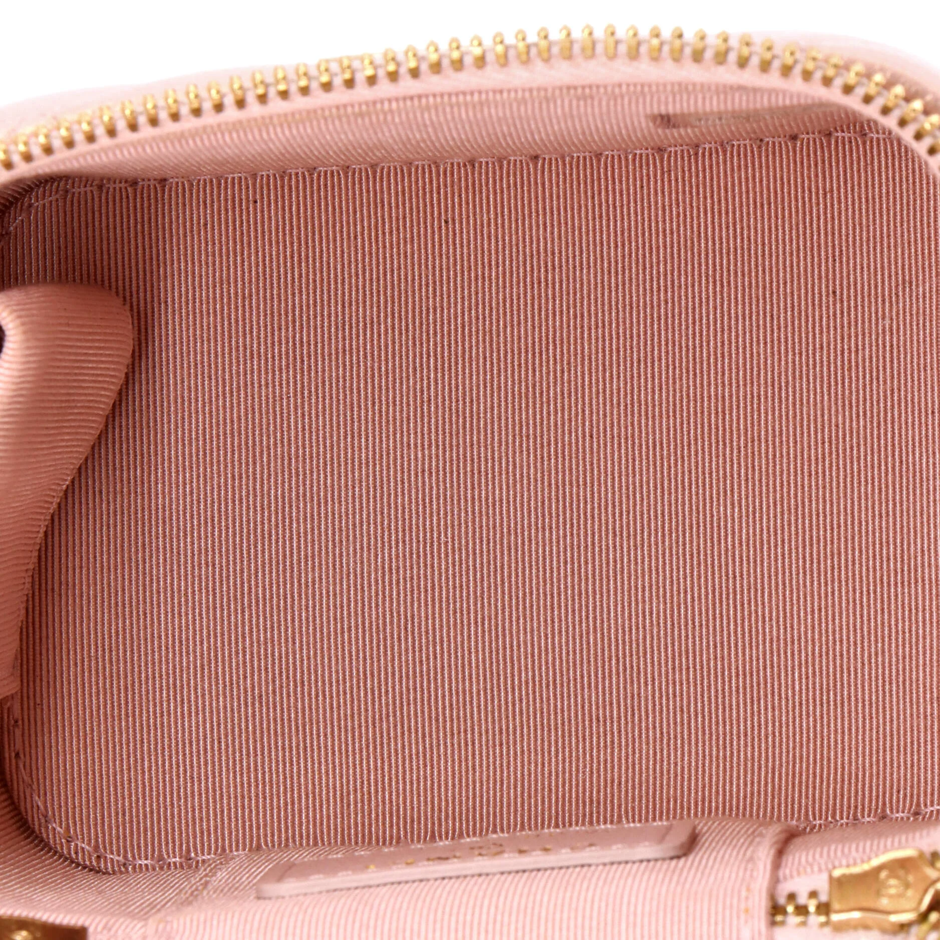 Classic Pearl Vanity Case with Chain Quilted Caviar Mini - Image 5