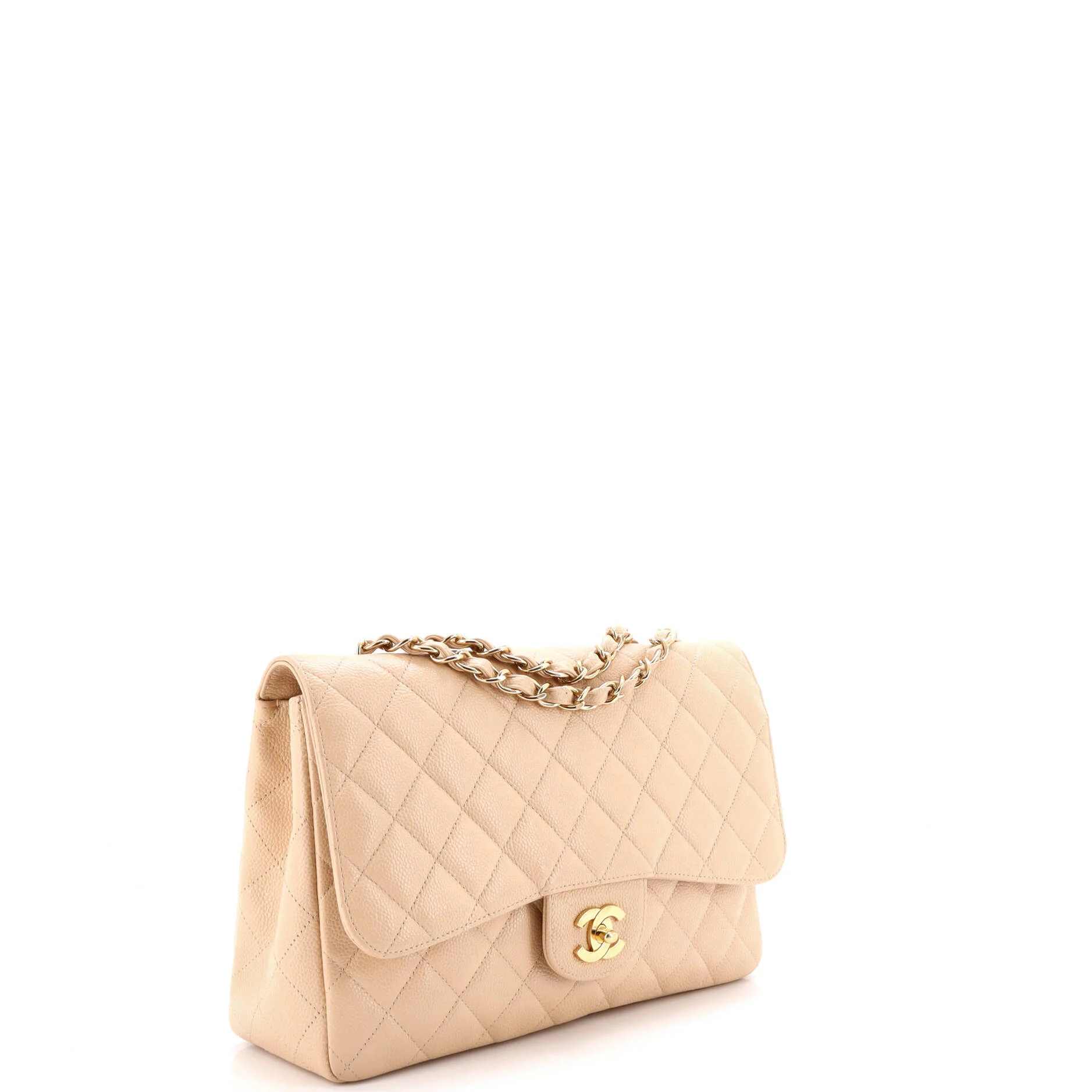 Classic Single Flap Bag Quilted Caviar Jumbo - Image 2