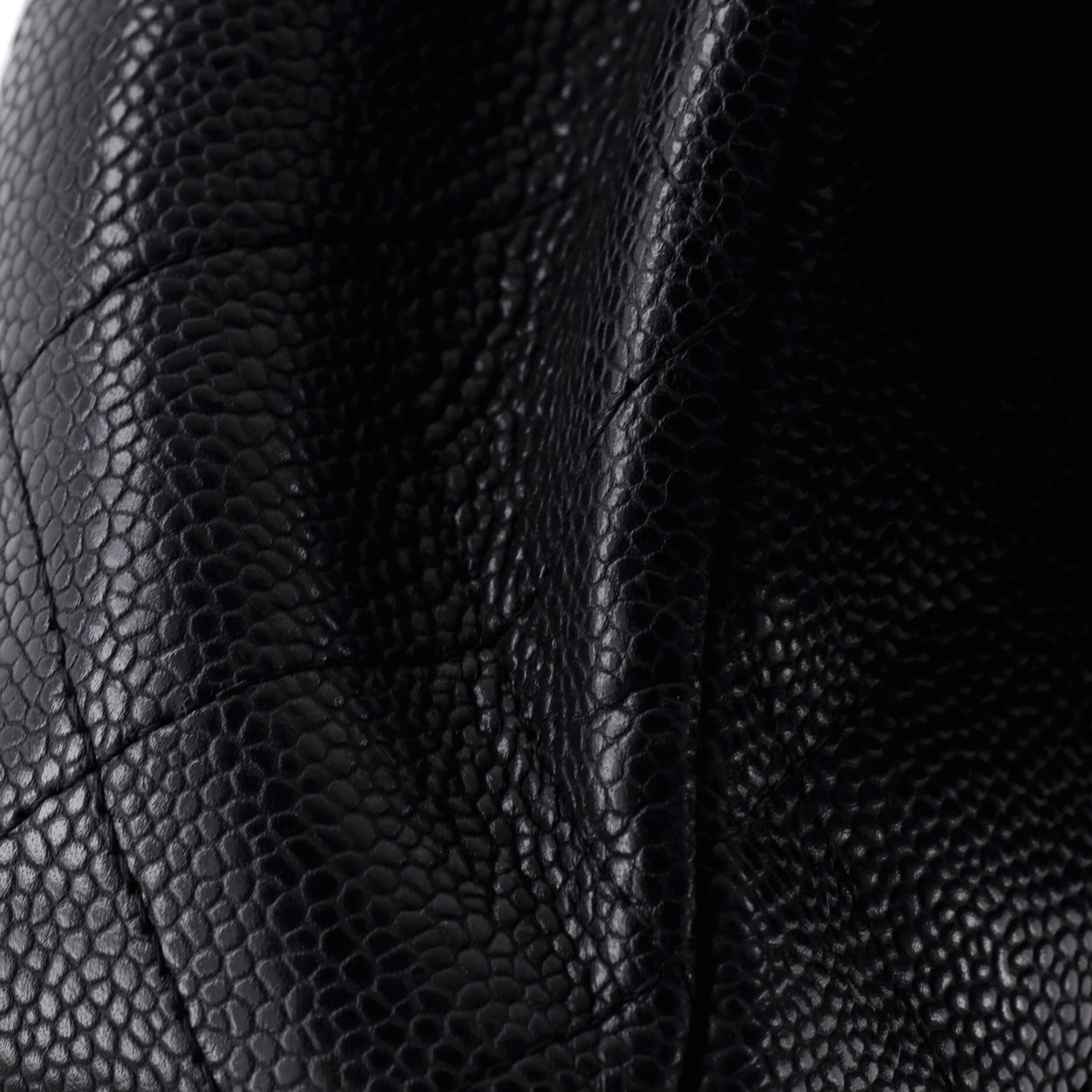 Vintage Classic Single Flap Bag Quilted Caviar Jumbo - Image 6