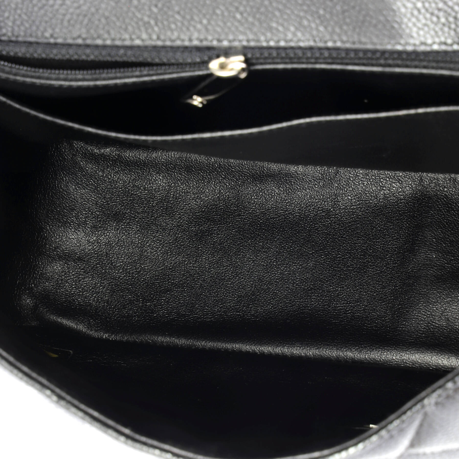 Classic Single Flap Bag Quilted Caviar Jumbo - Image 5
