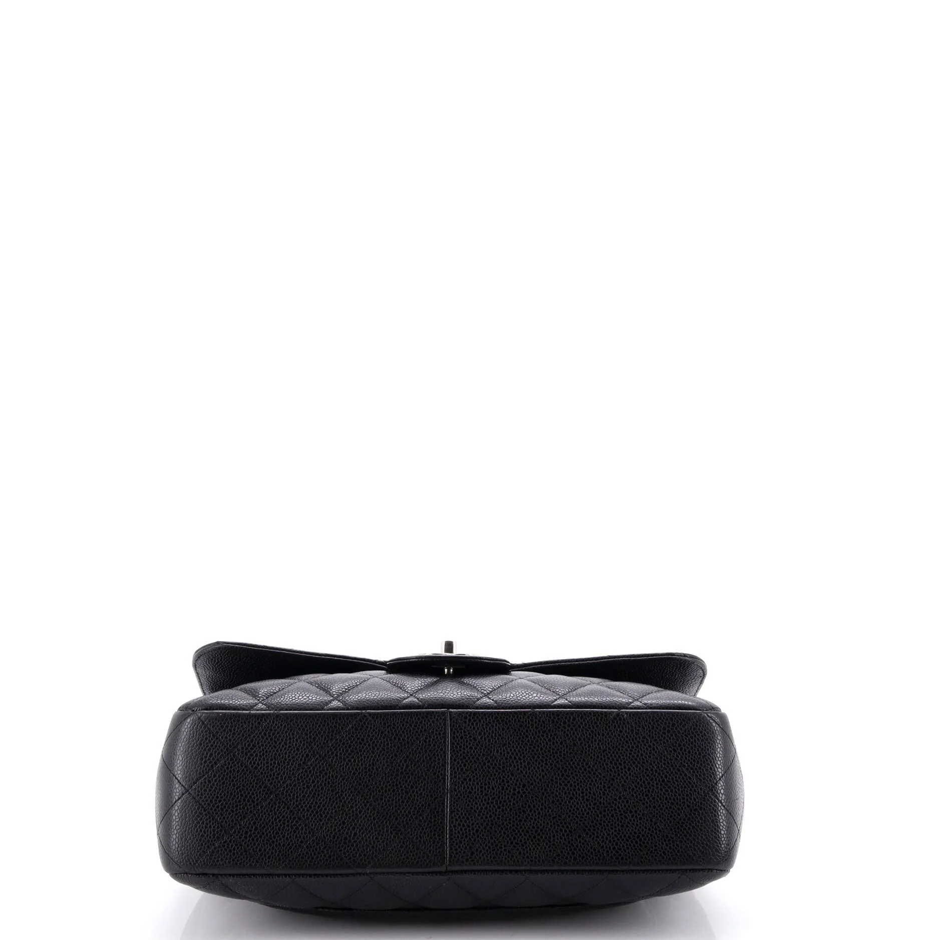 Classic Single Flap Bag Quilted Caviar Jumbo - Image 4