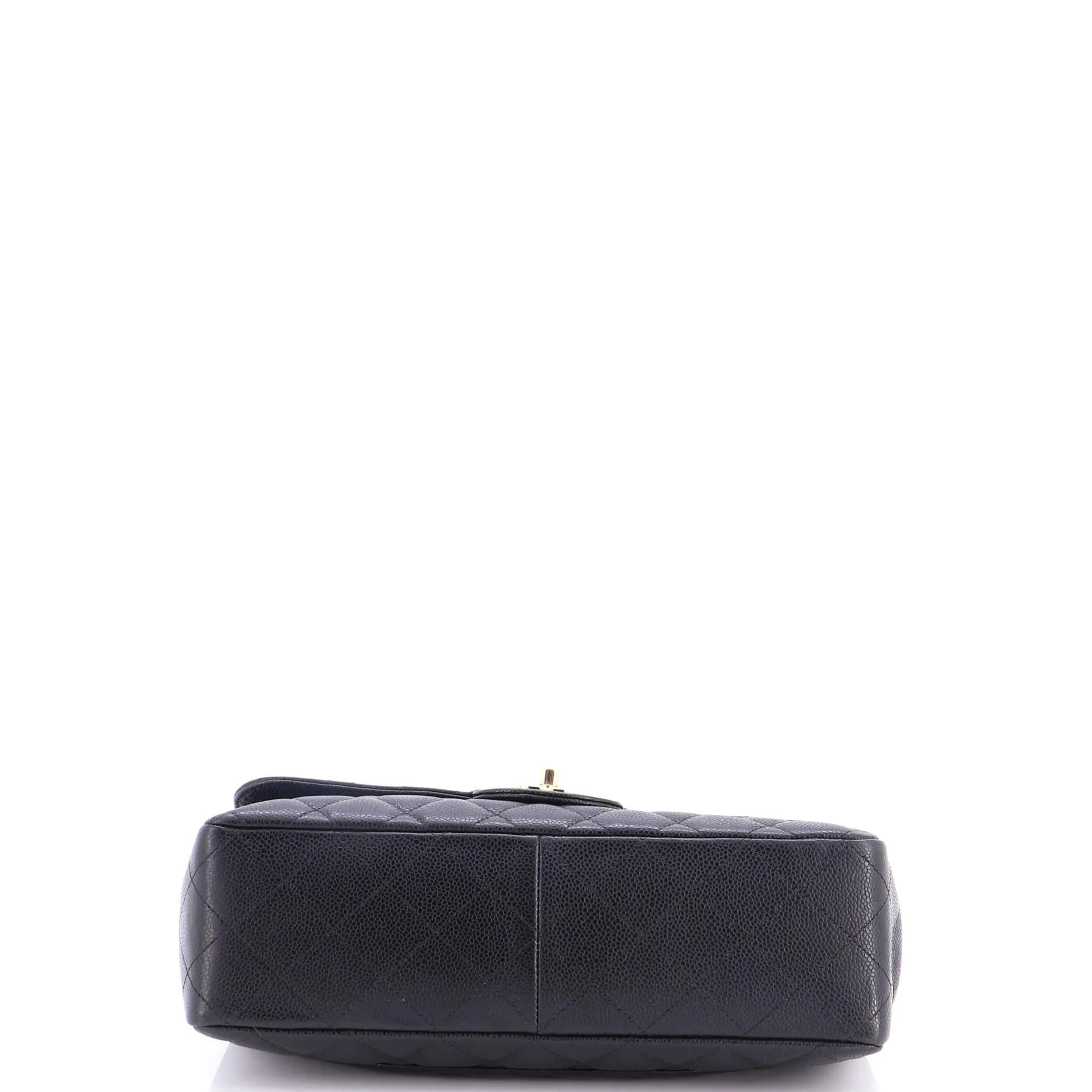 Classic Single Flap Bag Quilted Caviar Jumbo - Image 4
