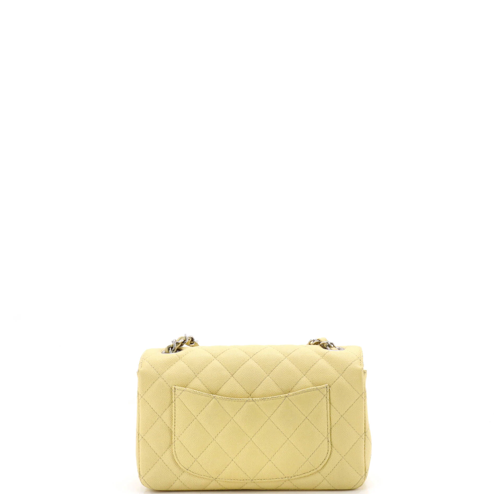 Classic Single Flap Bag Quilted Caviar Mini - Image 3