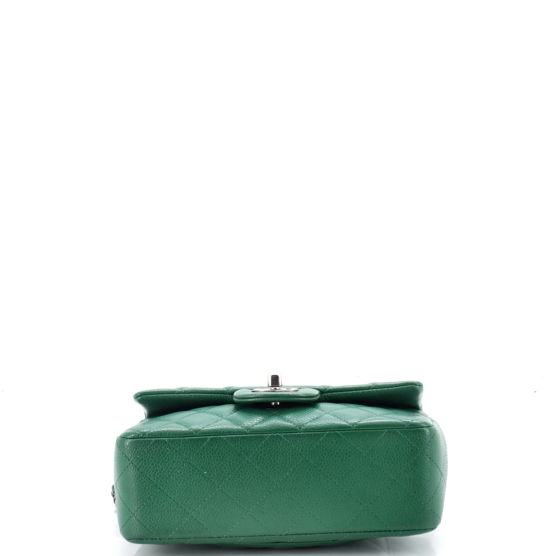 Classic Single Flap Bag Quilted Caviar Mini - Image 4