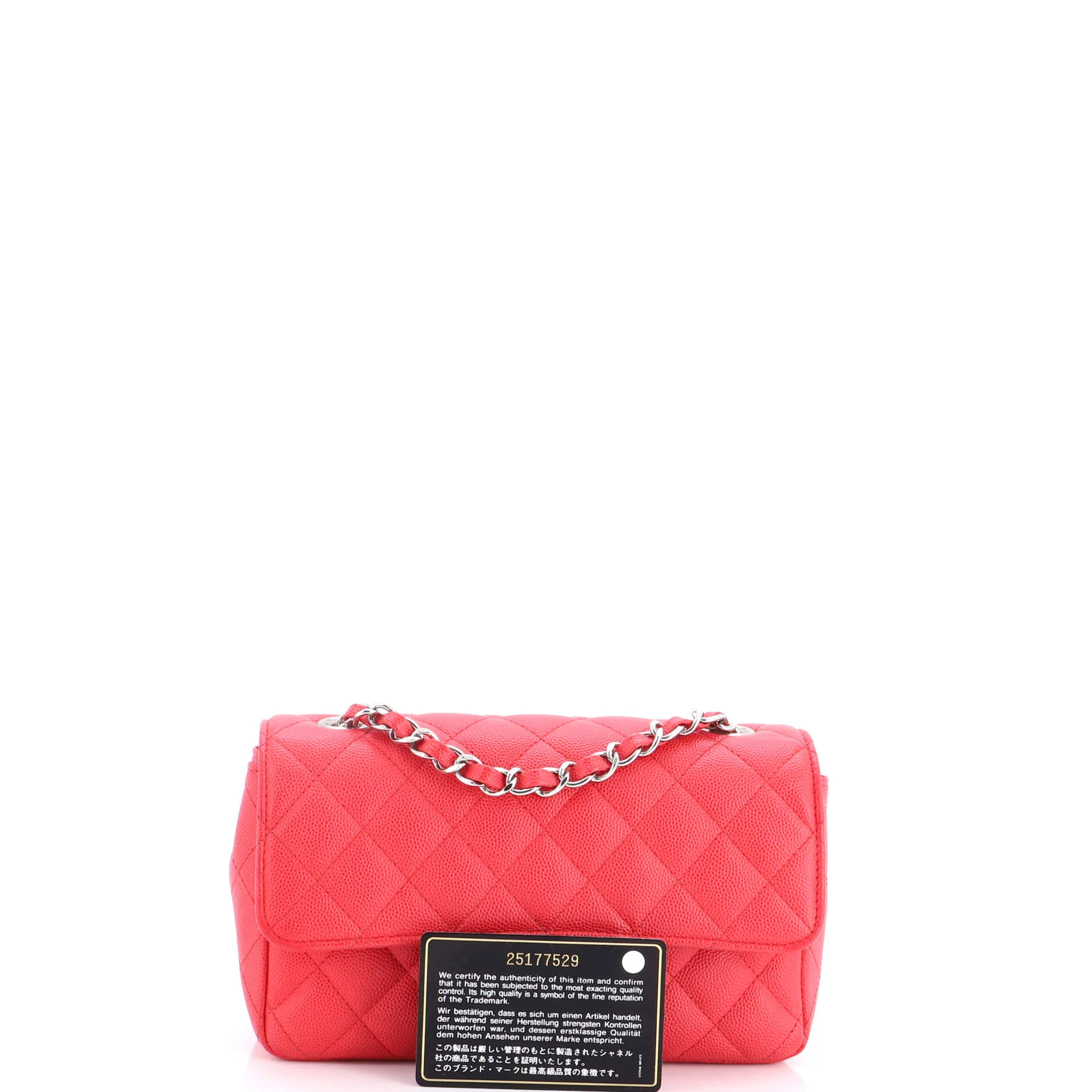 Classic Single Flap Bag Quilted Caviar Mini - Image 2