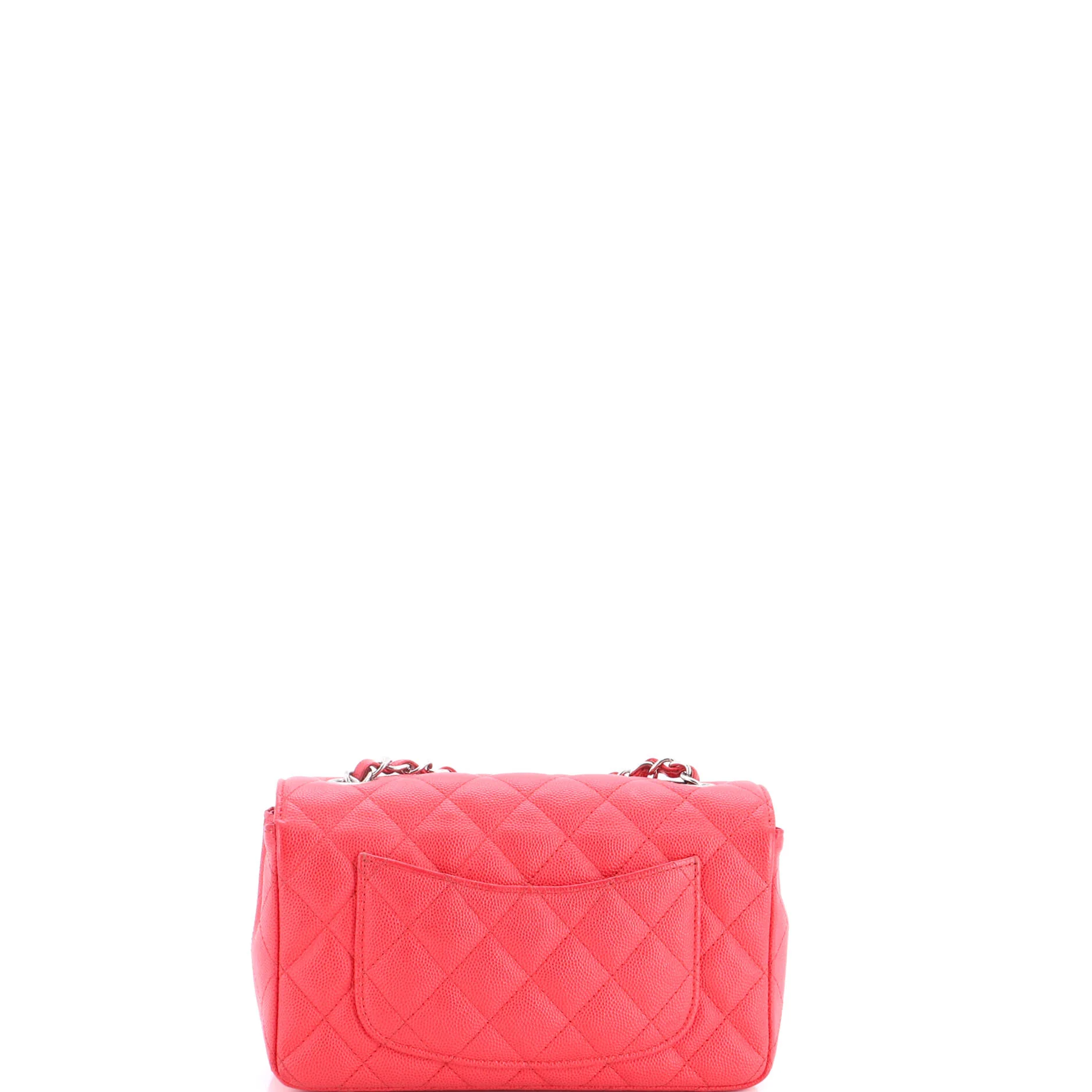 Classic Single Flap Bag Quilted Caviar Mini - Image 4
