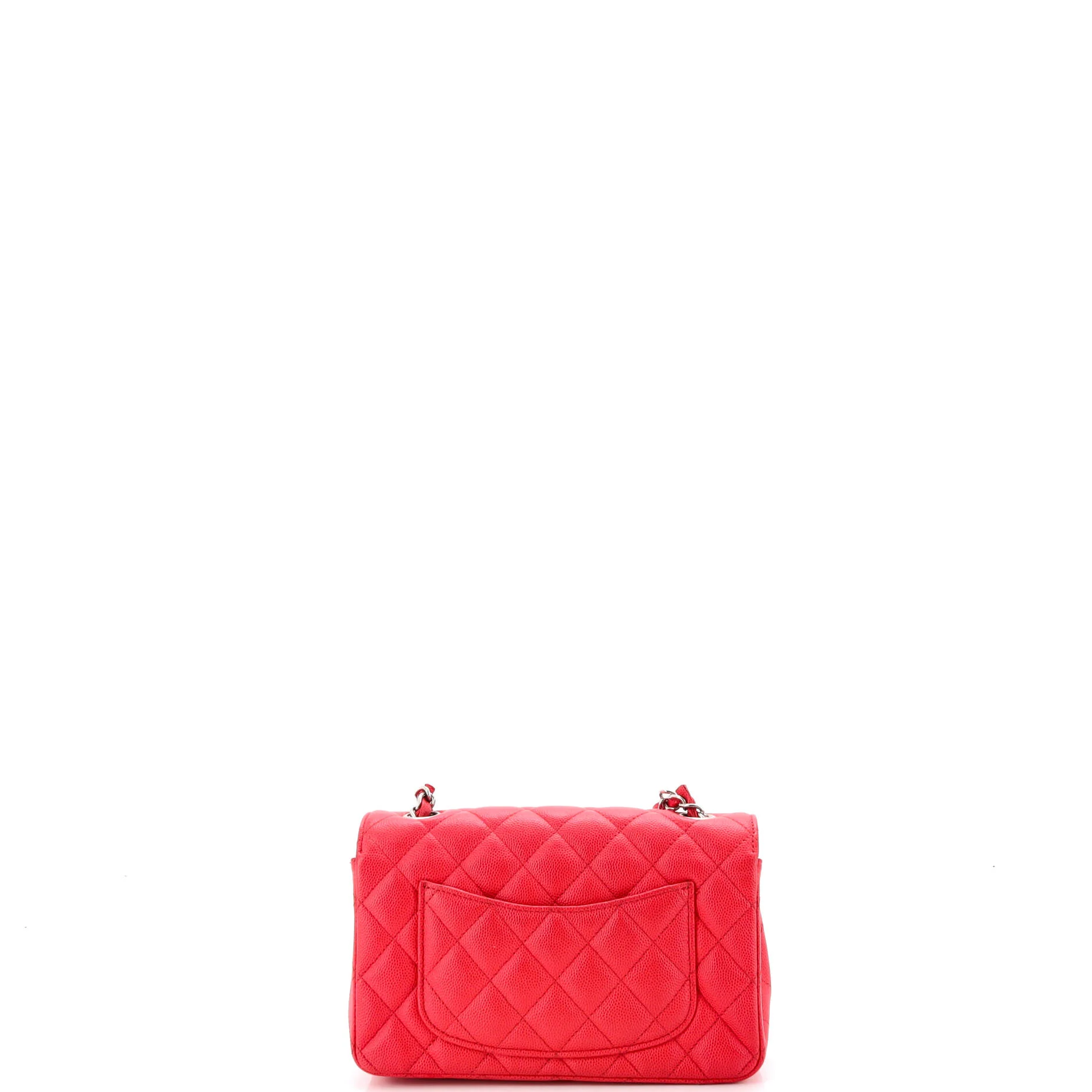 Classic Single Flap Bag Quilted Caviar Mini - Image 3