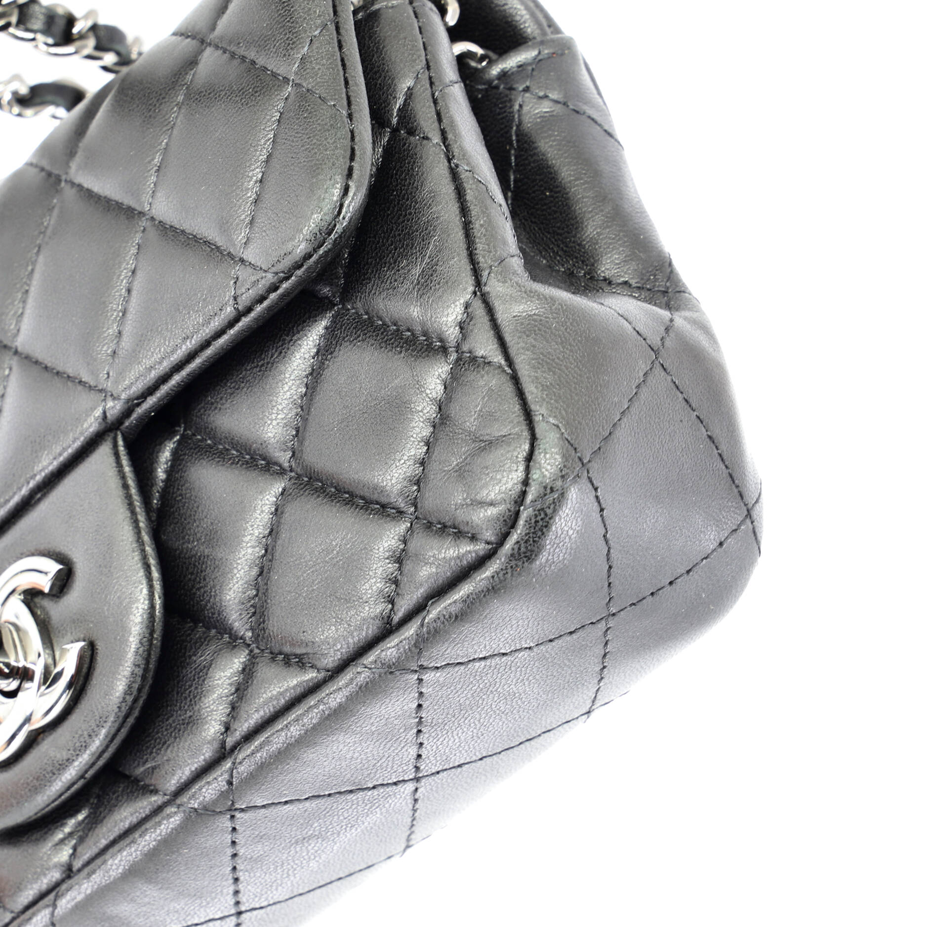 Classic Single Flap Bag Quilted Lambskin Extra Mini - Image 7