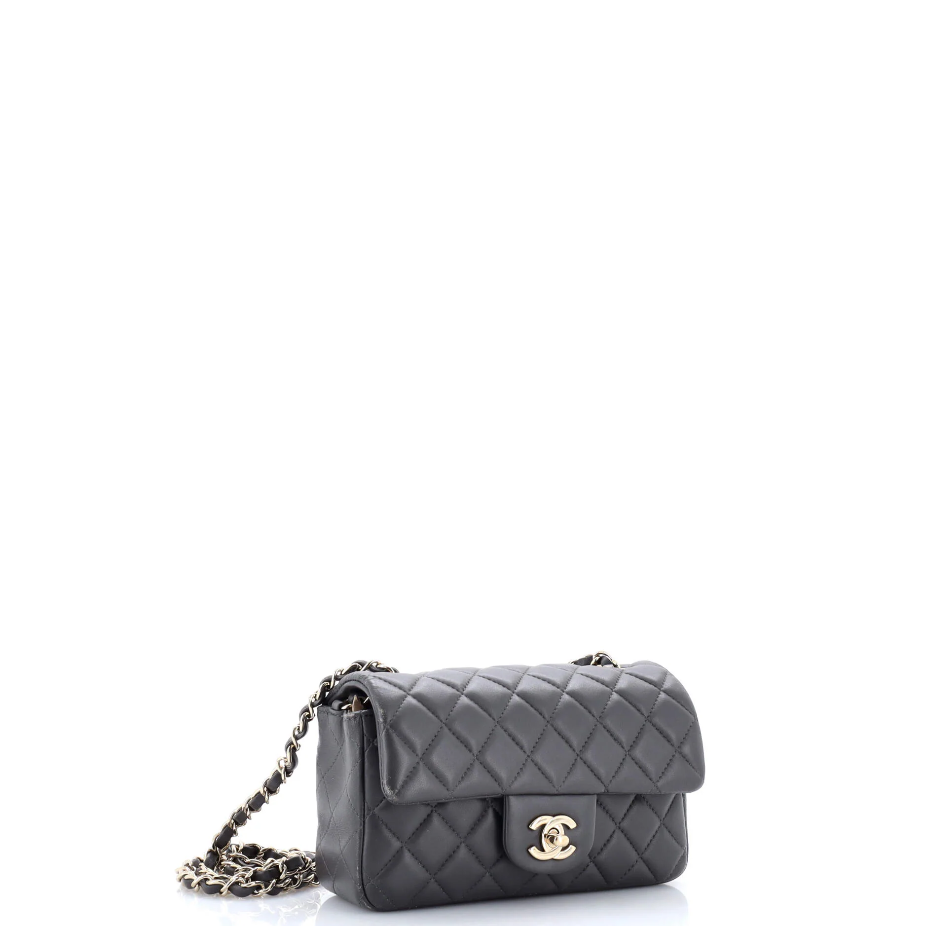 Classic Single Flap Bag Quilted Lambskin Mini - Image 2