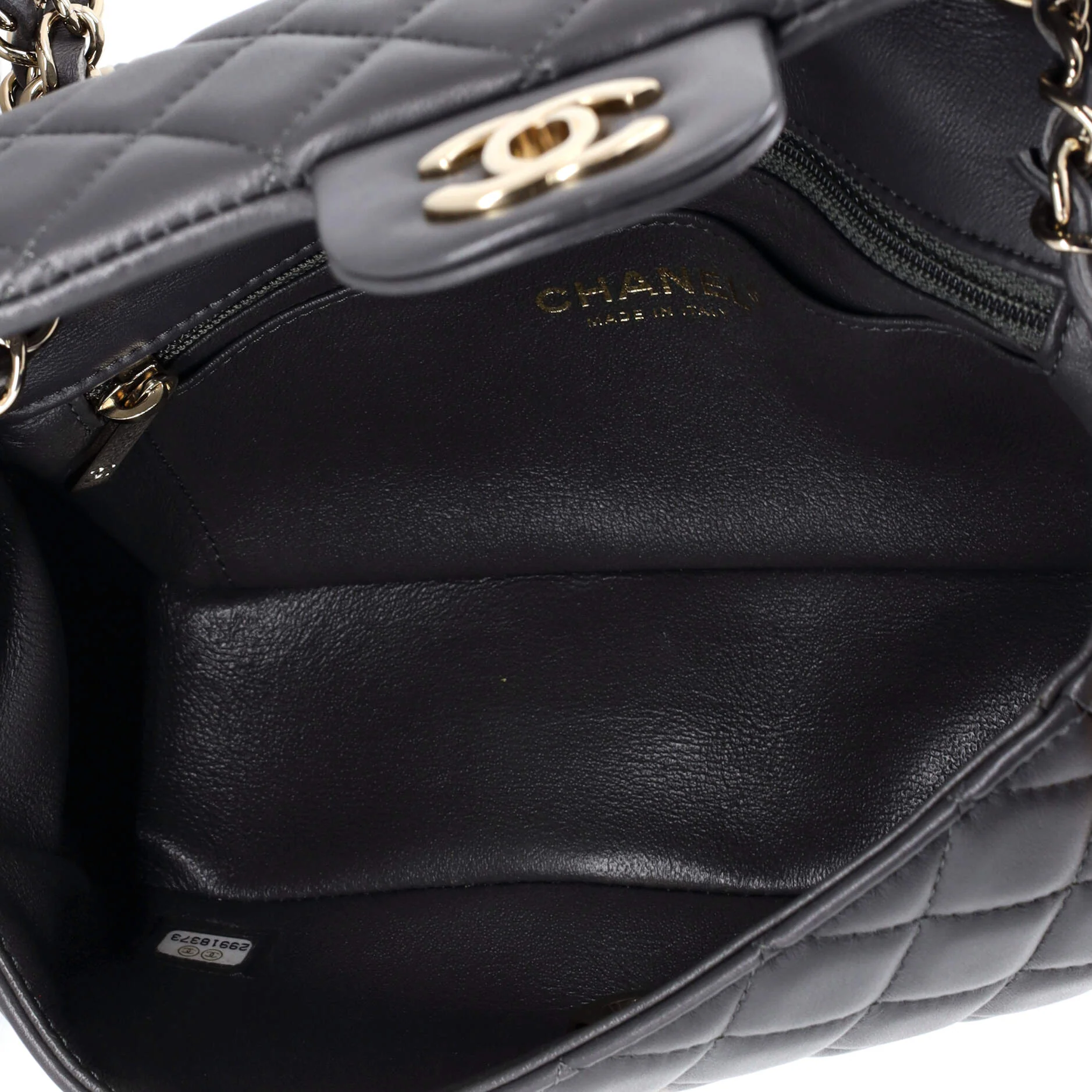 Classic Single Flap Bag Quilted Lambskin Mini - Image 5