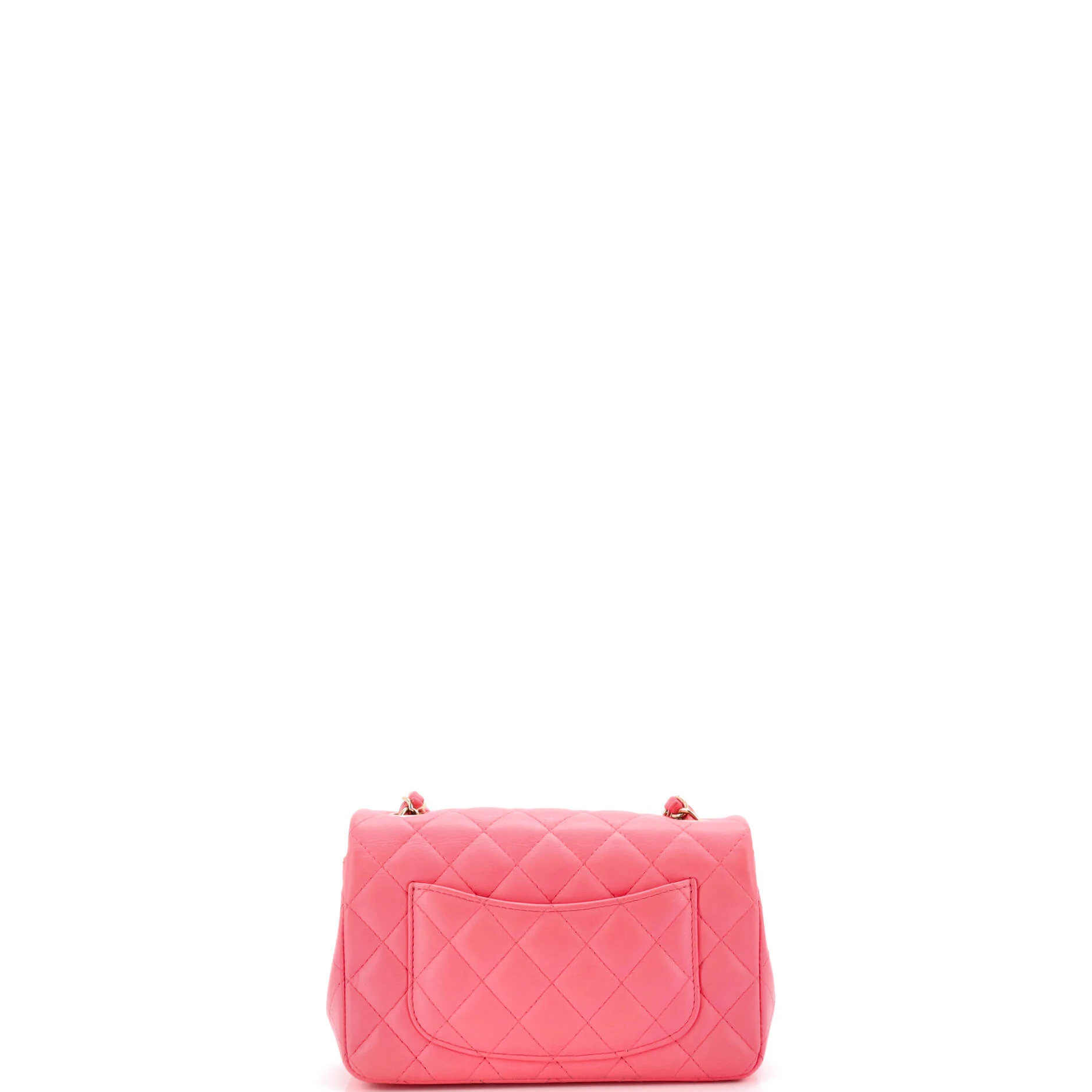 Classic Single Flap Bag Quilted Lambskin Mini - Image 3