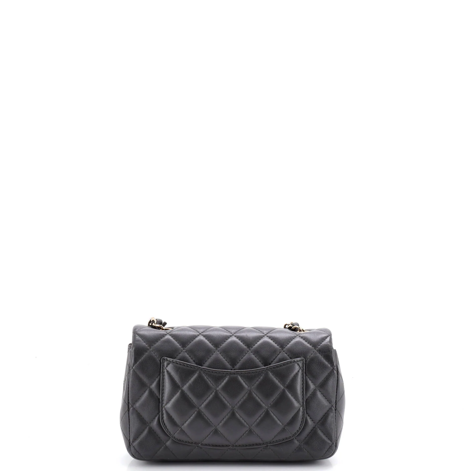Classic Single Flap Bag Quilted Lambskin Mini - Image 4