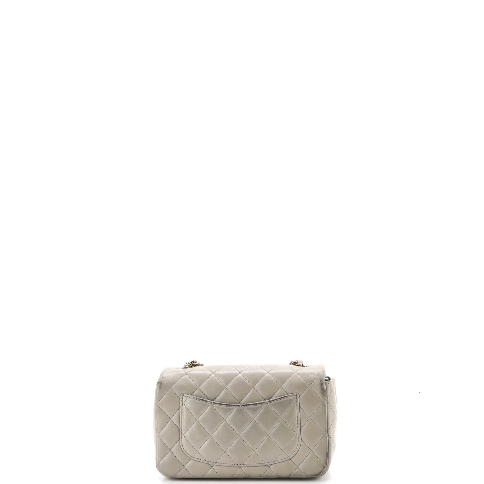 Classic Single Flap Bag Quilted Lambskin Mini - Image 3