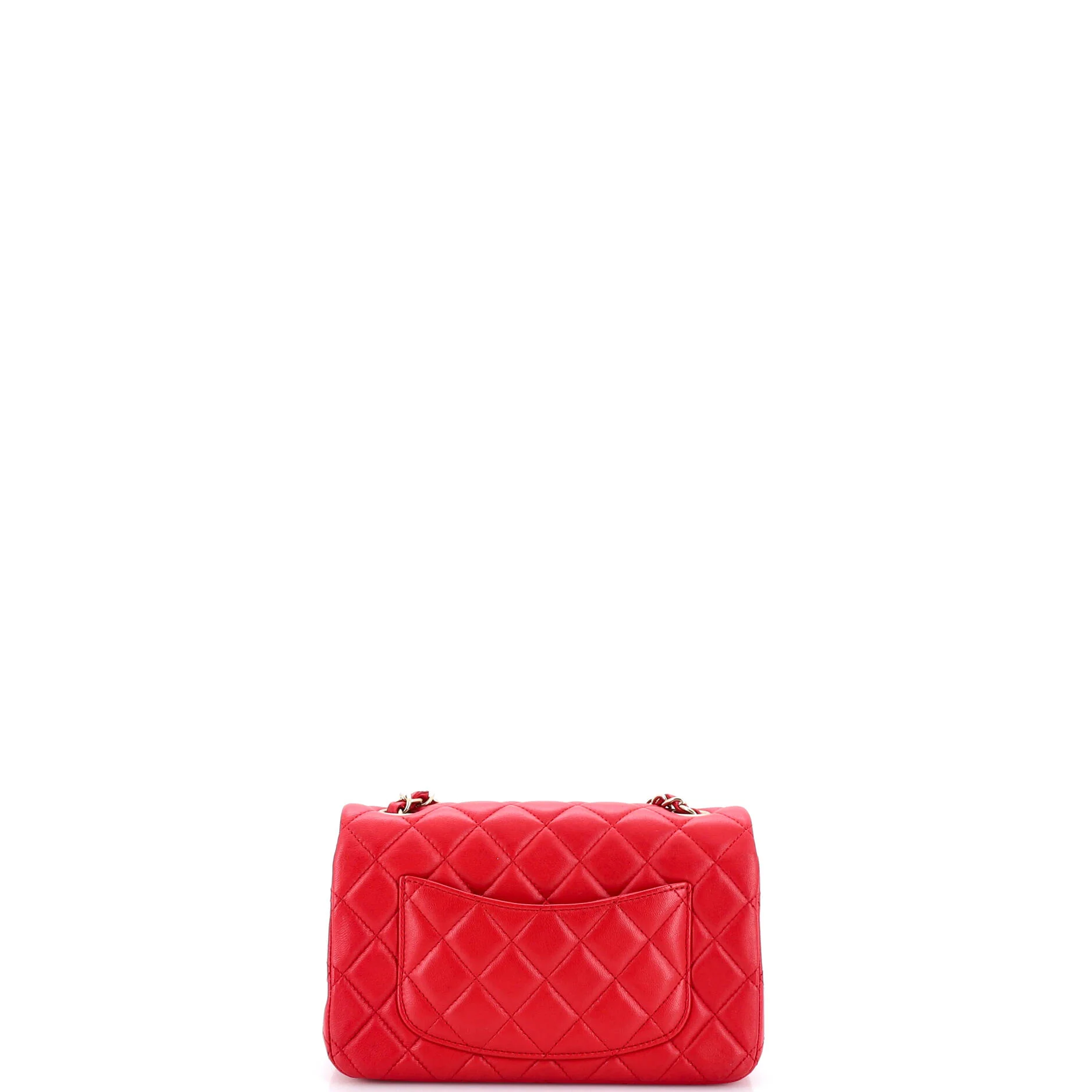 Classic Single Flap Bag Quilted Lambskin Mini - Image 3