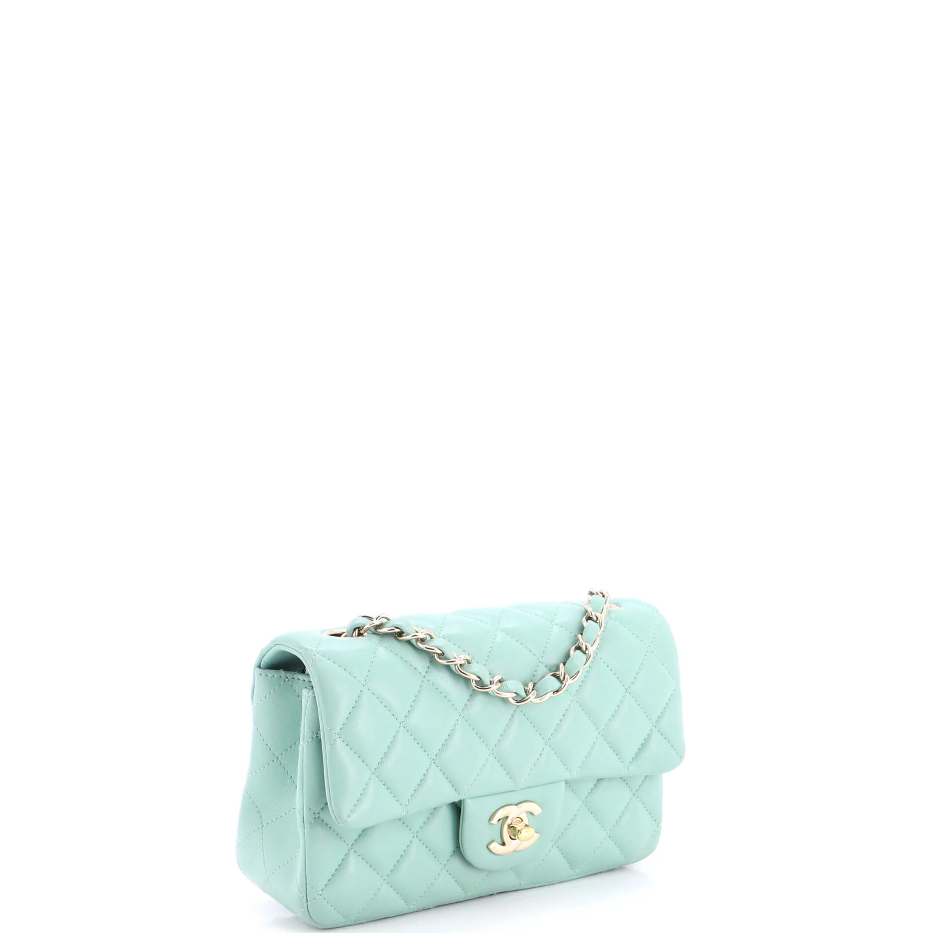 Classic Single Flap Bag Quilted Lambskin Mini - Image 2