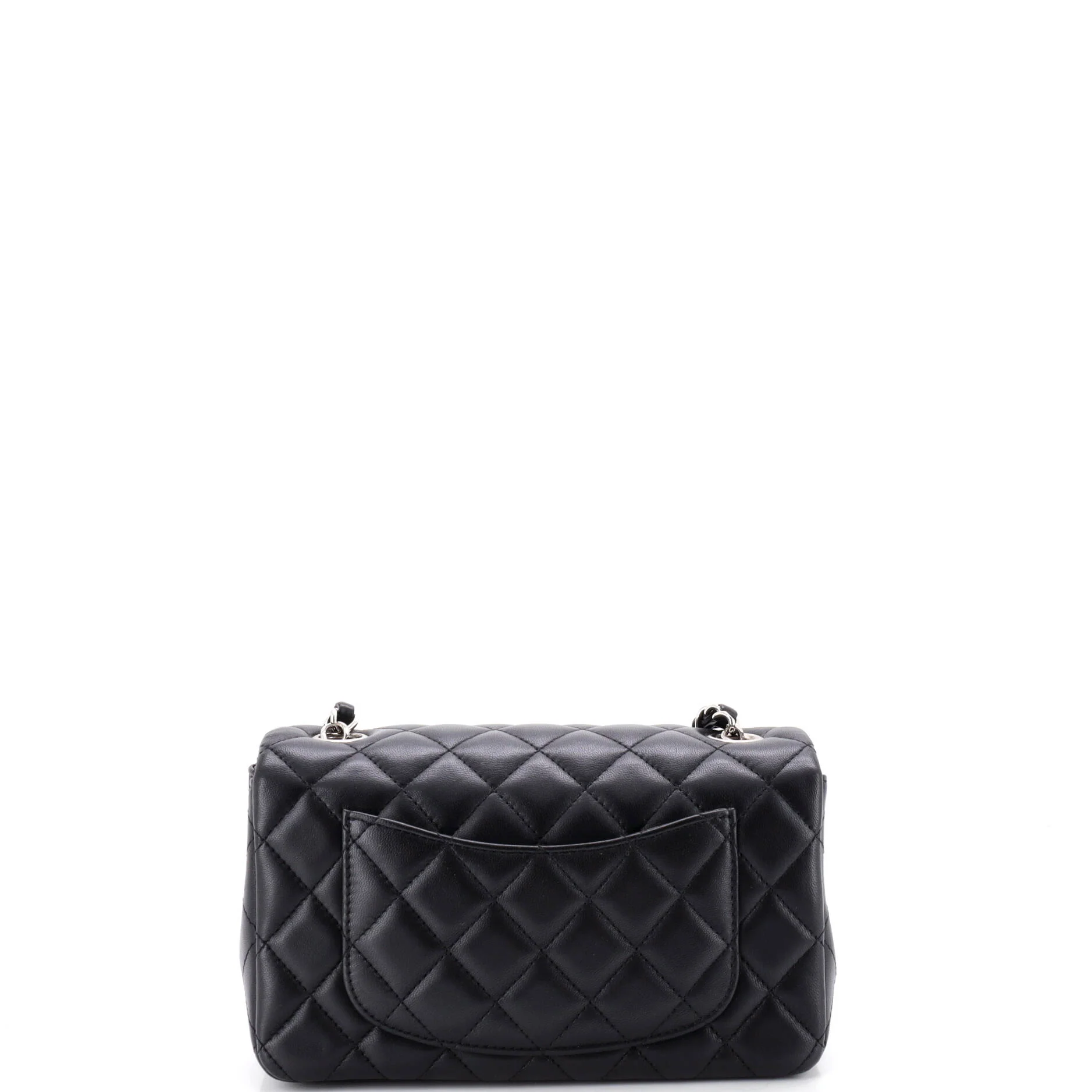 Classic Single Flap Bag Quilted Lambskin Mini - Image 4