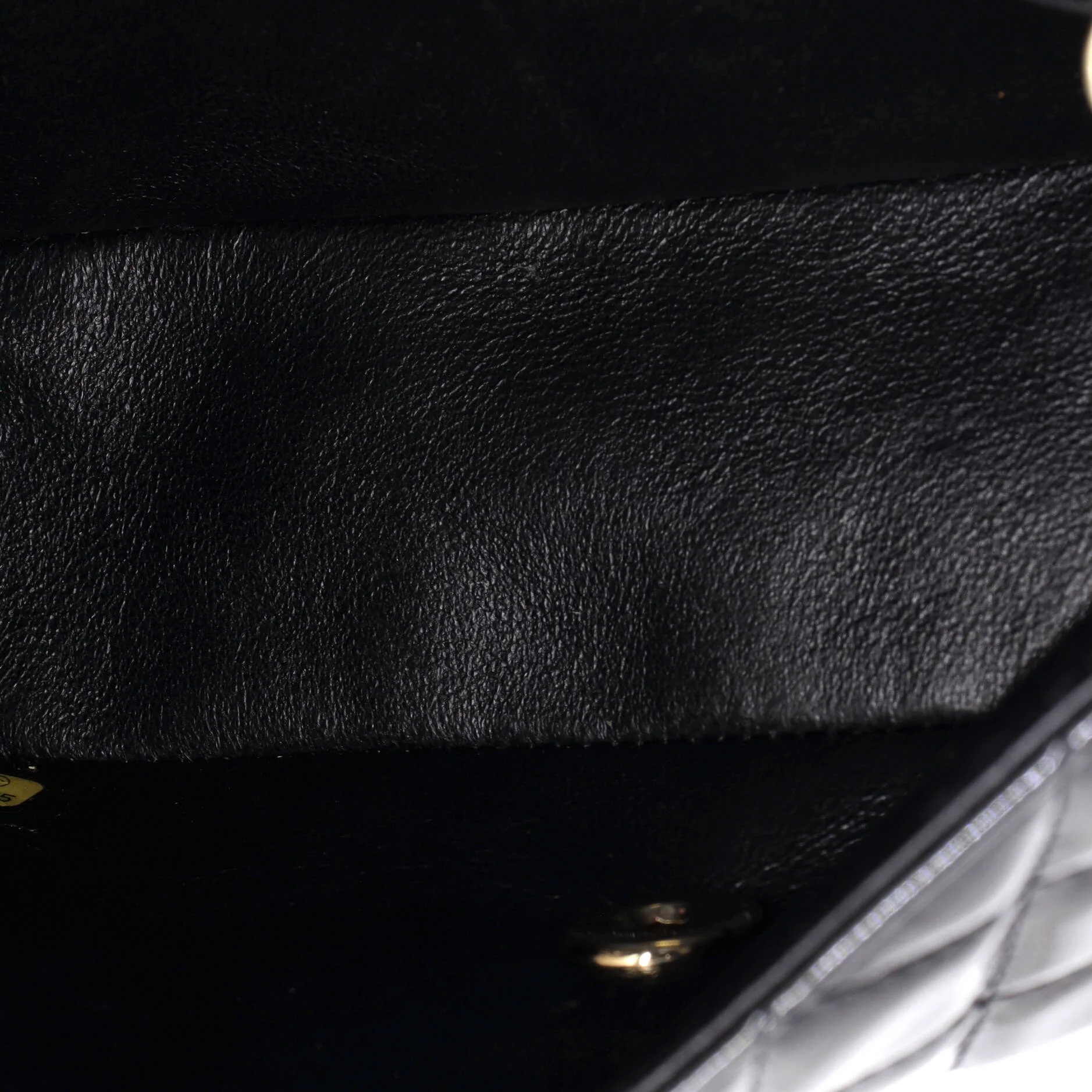 Classic Single Flap Bag Quilted Patent Mini - Image 6