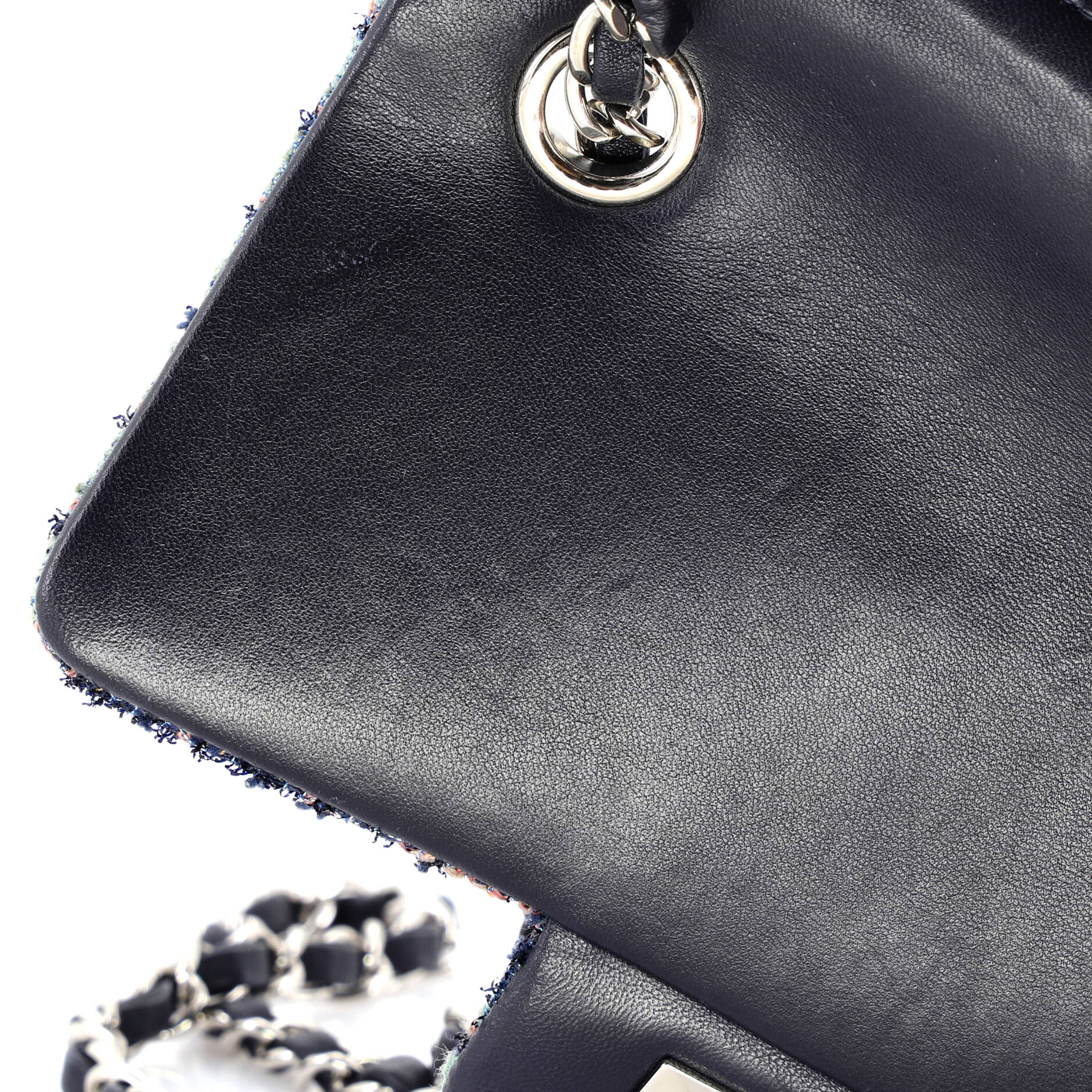 Classic Single Flap Bag Quilted Tweed Mini - Image 8