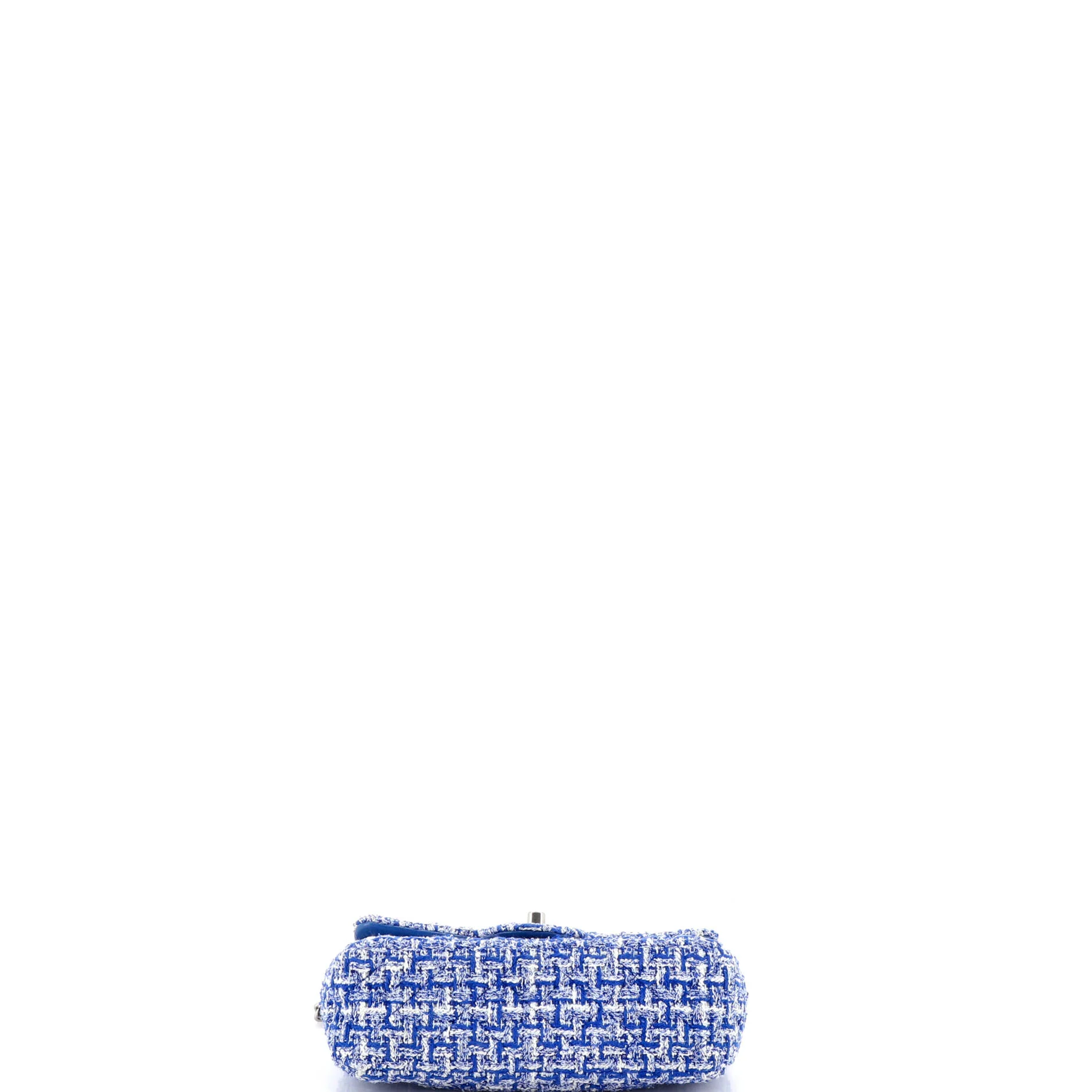 Classic Single Flap Bag Quilted Tweed Mini - Image 4