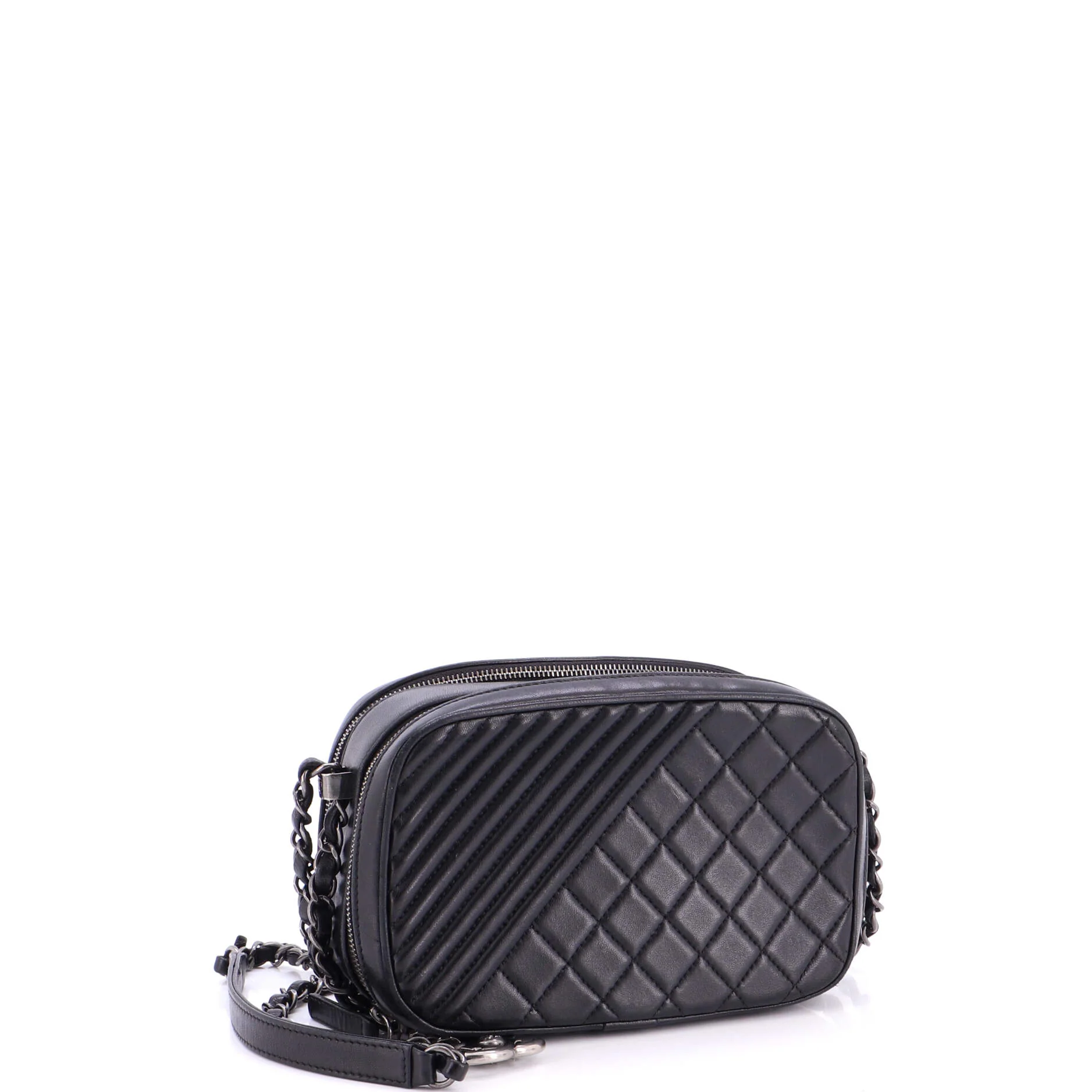 Coco Boy Camera Bag Quilted Leather Small - Image 3